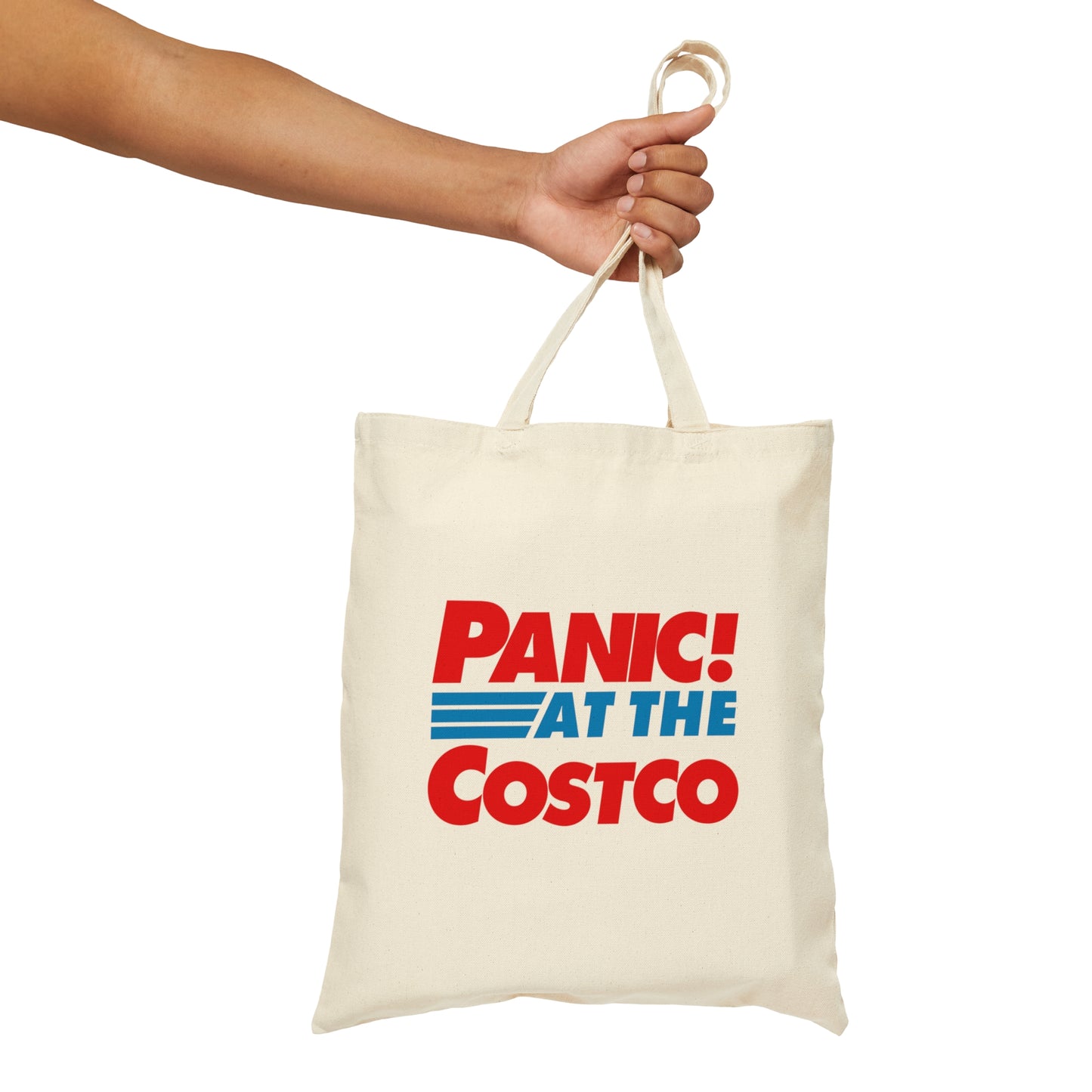 VINYL Cotton Canvas Tote Bag