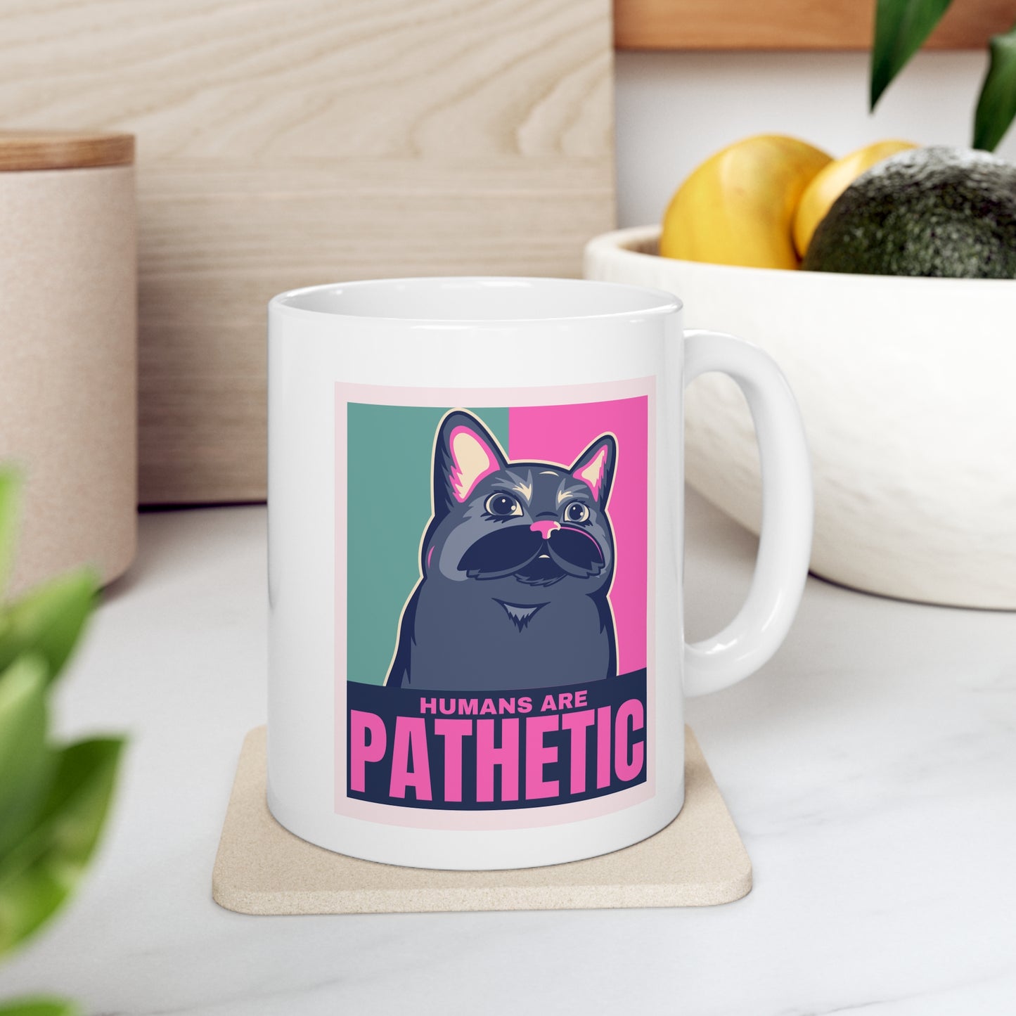 HUMANS R PATHETIC Ceramic Mug 11oz