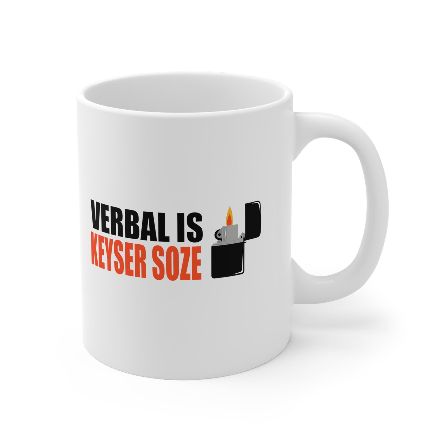 VERBAL IS KYSER Ceramic Mug 11oz