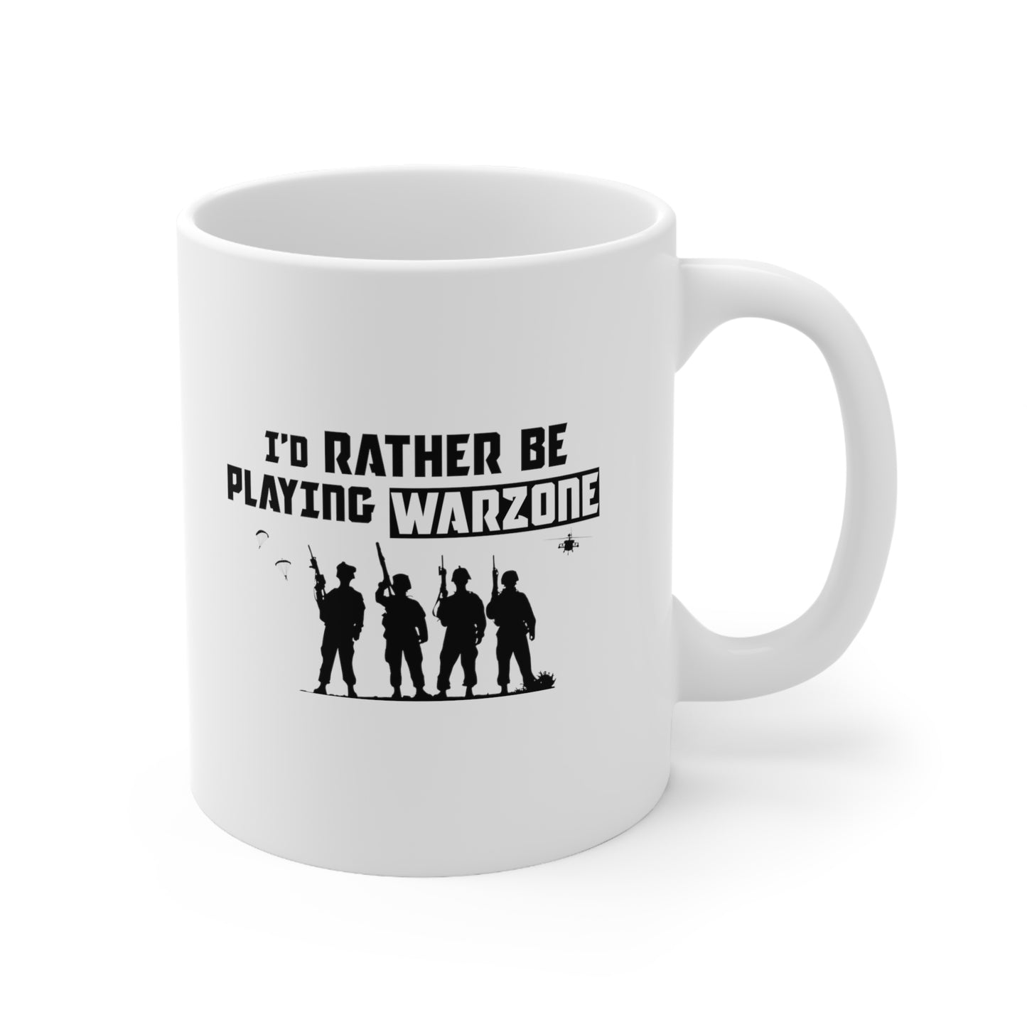 I'D RATHER BE PLAYING WARZONE MUG