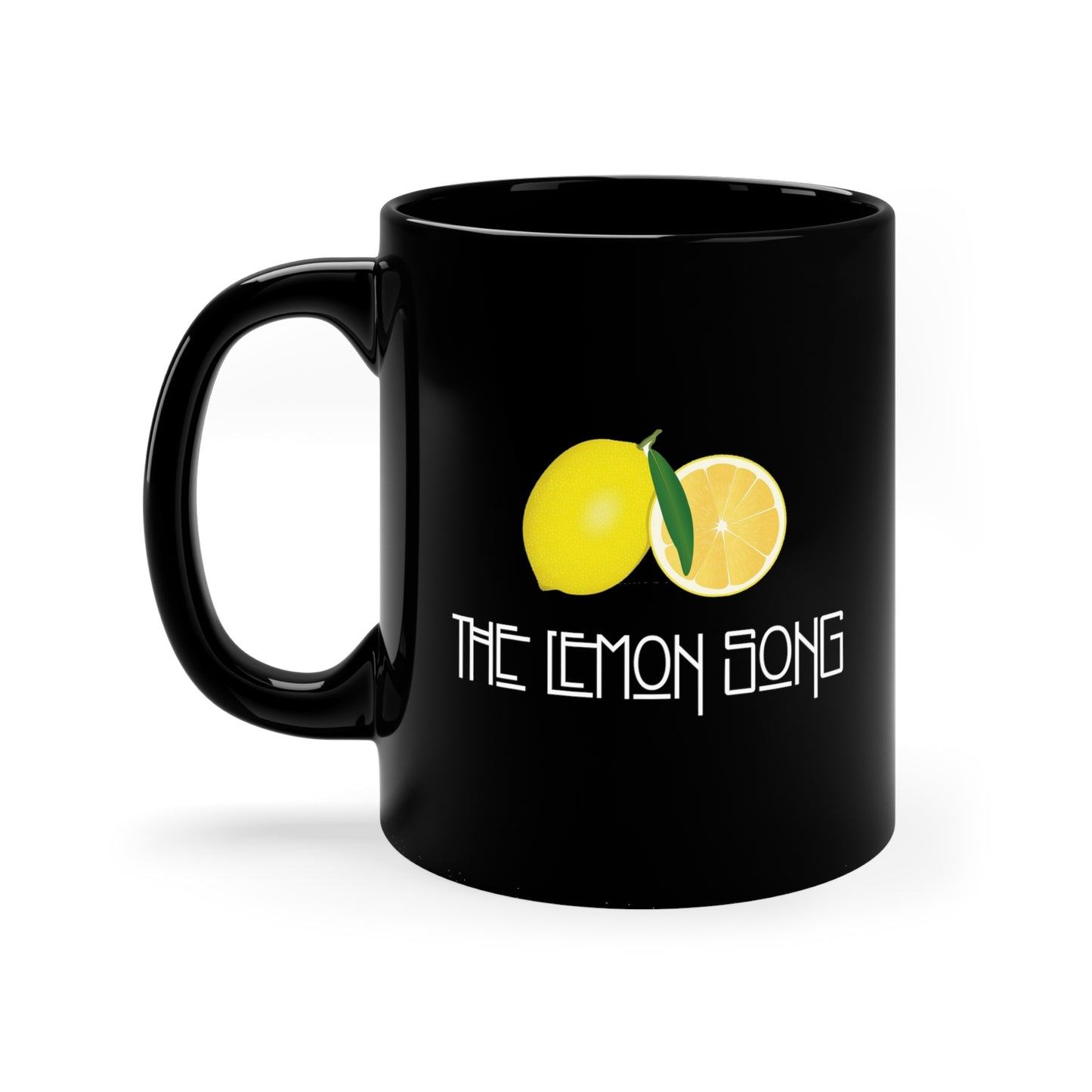 THE LEMON SONG Black mug 11oz