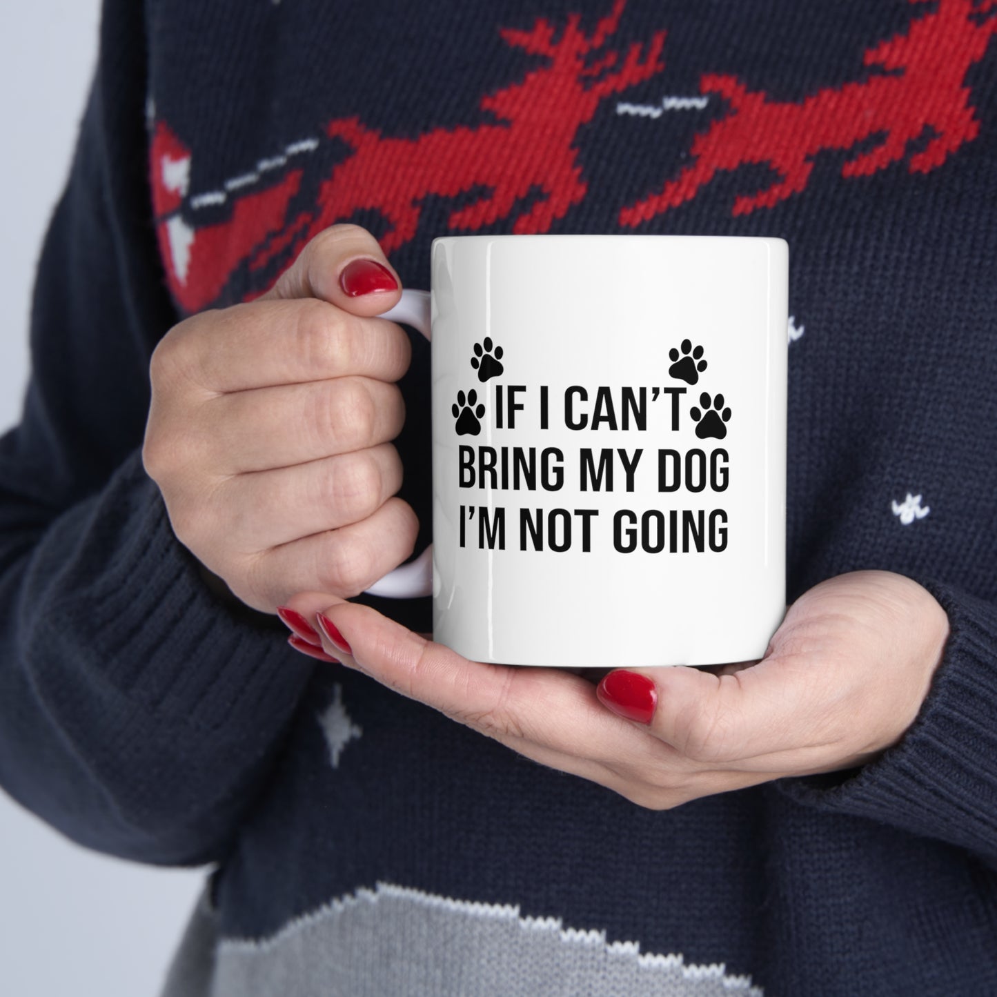 I'M NOT GOING MUG