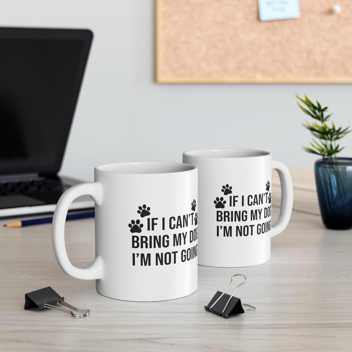 I'M NOT GOING MUG