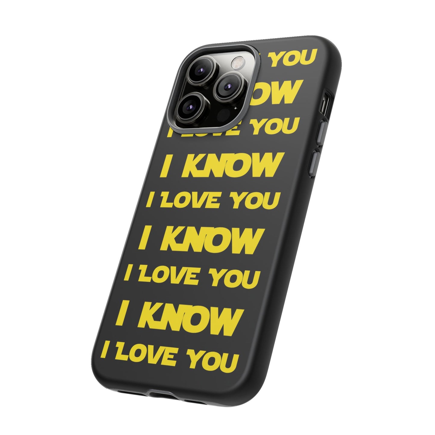 I LOVE YOU, I KNOW Tough Cases
