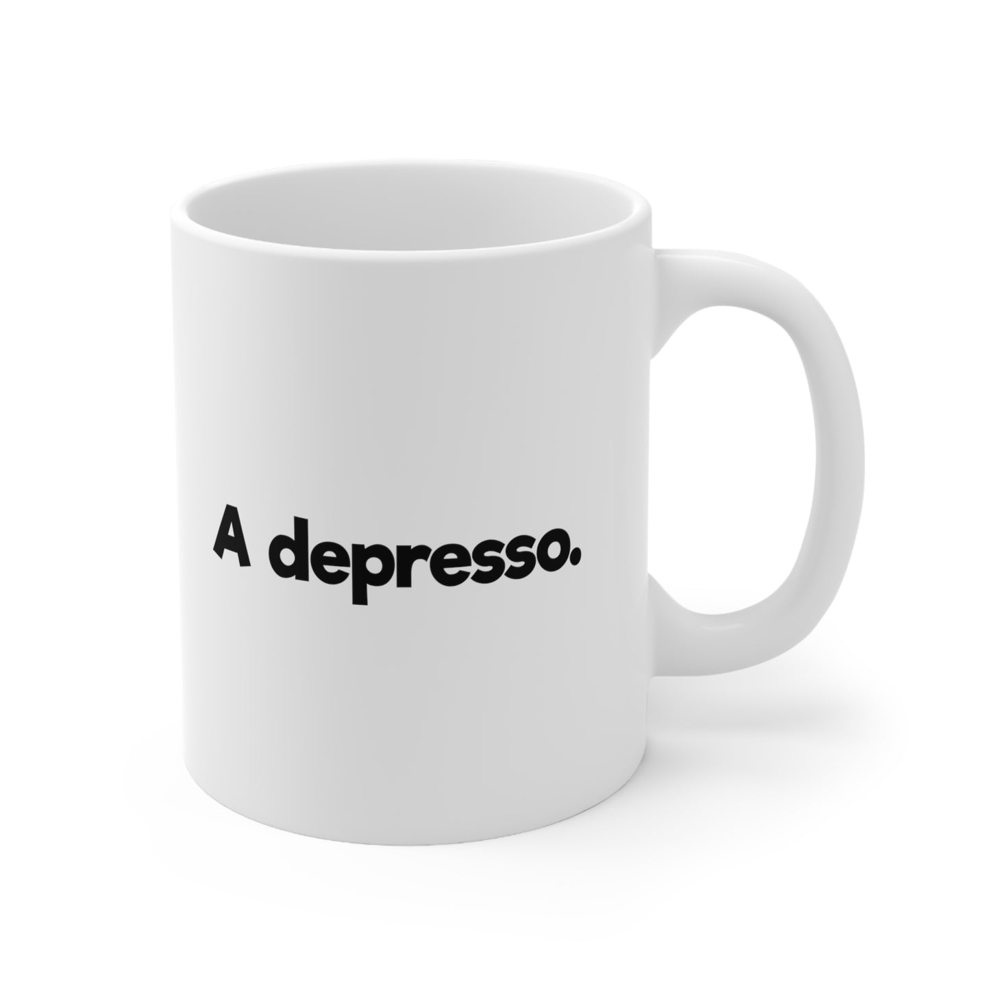 DEPRESSO Ceramic Mug 11oz