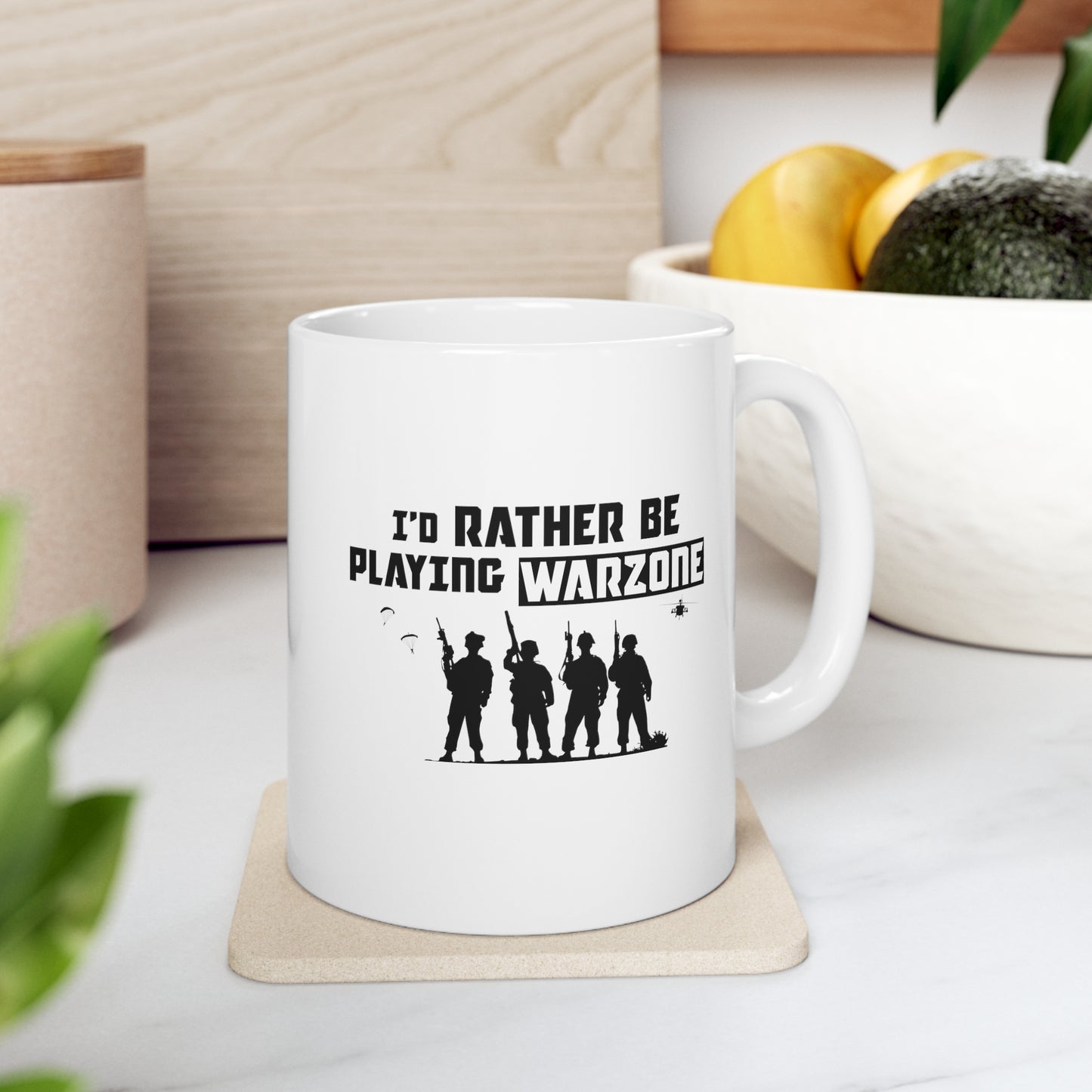 I'D RATHER BE PLAYING WARZONE MUG