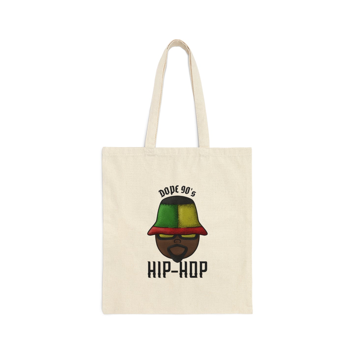 DOPE 90'S VINYL Cotton Canvas Tote Bag