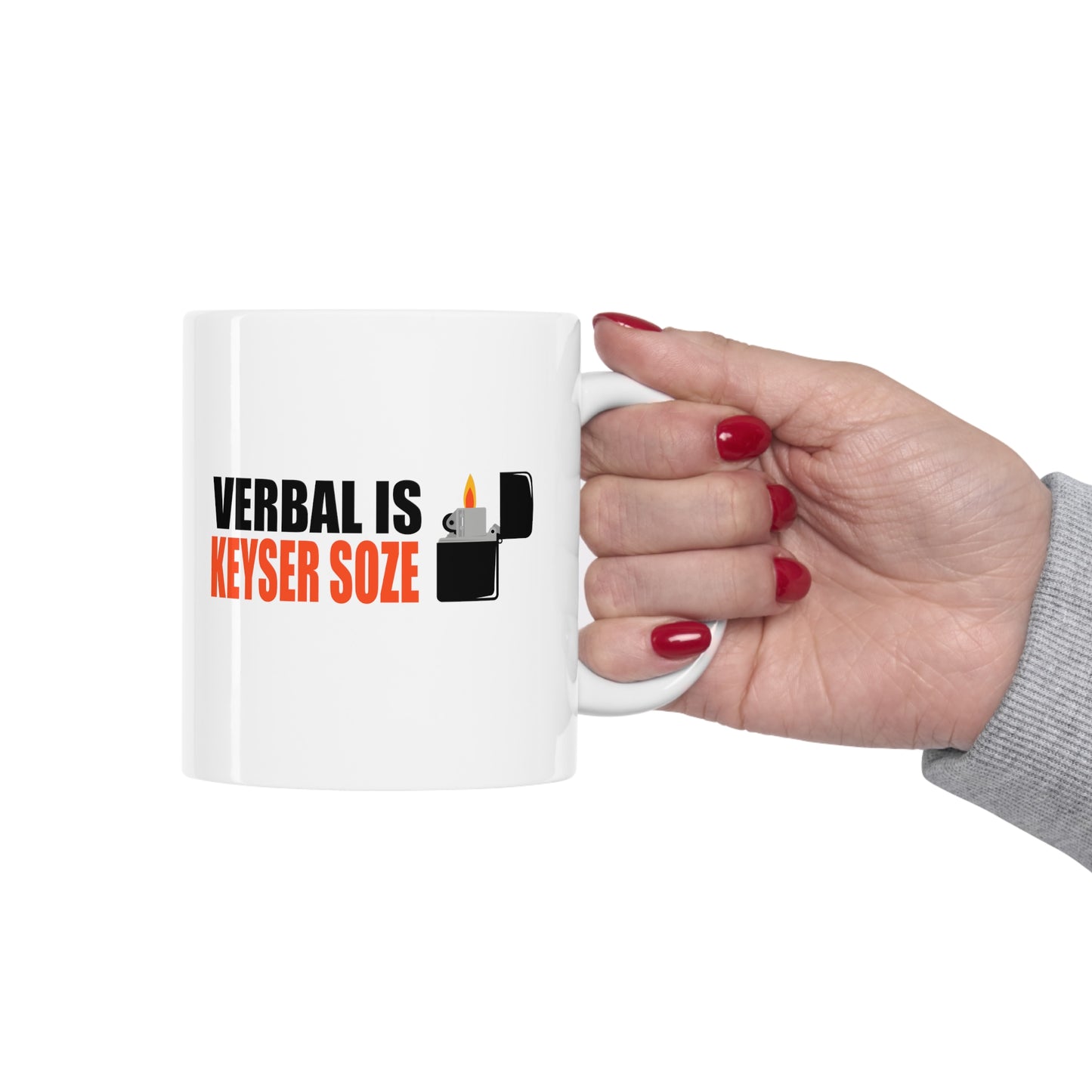 VERBAL IS KYSER Ceramic Mug 11oz