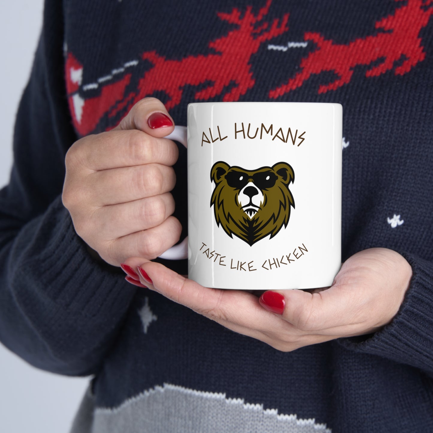 TASTES LIKE CHICKEN MUG