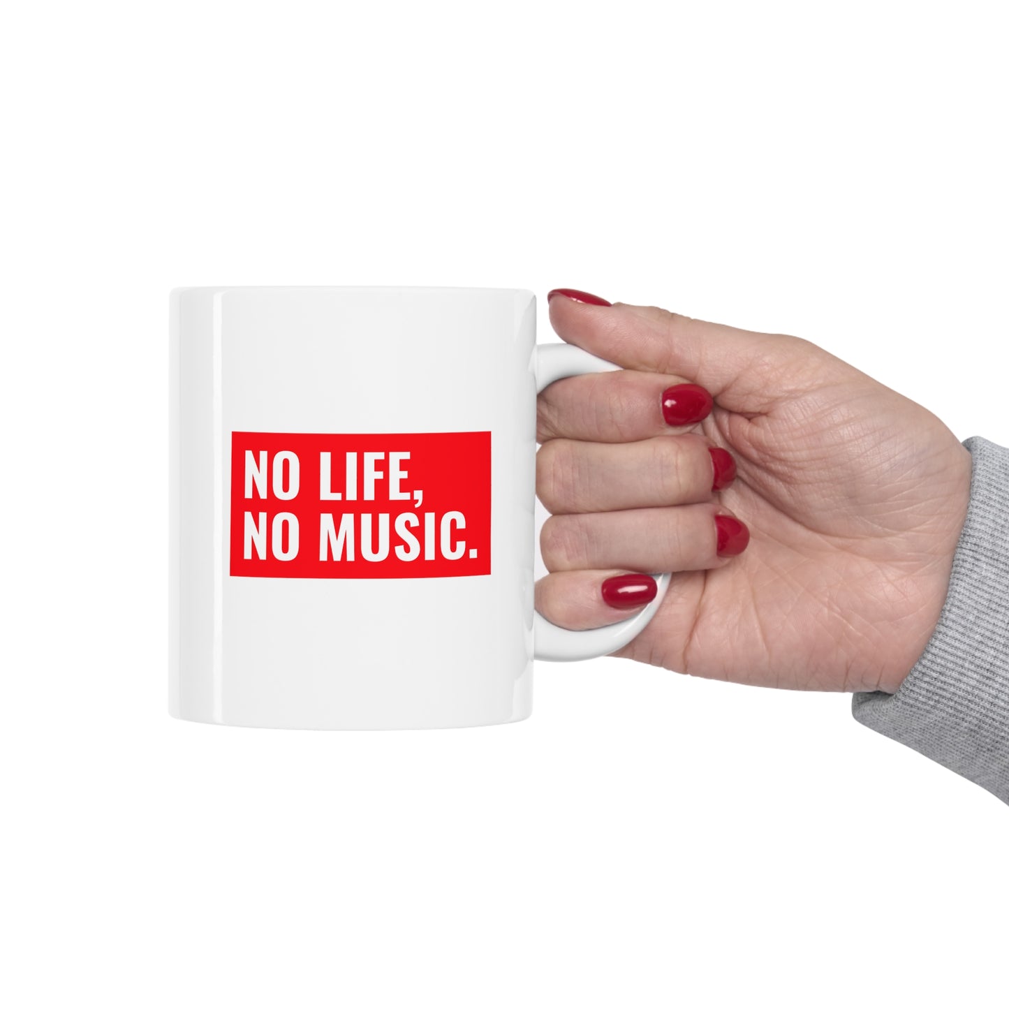 NO MUSIC NO LIFE MUG