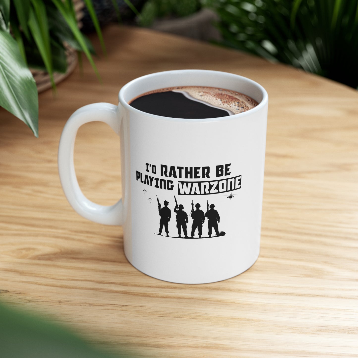 I'D RATHER BE PLAYING WARZONE MUG