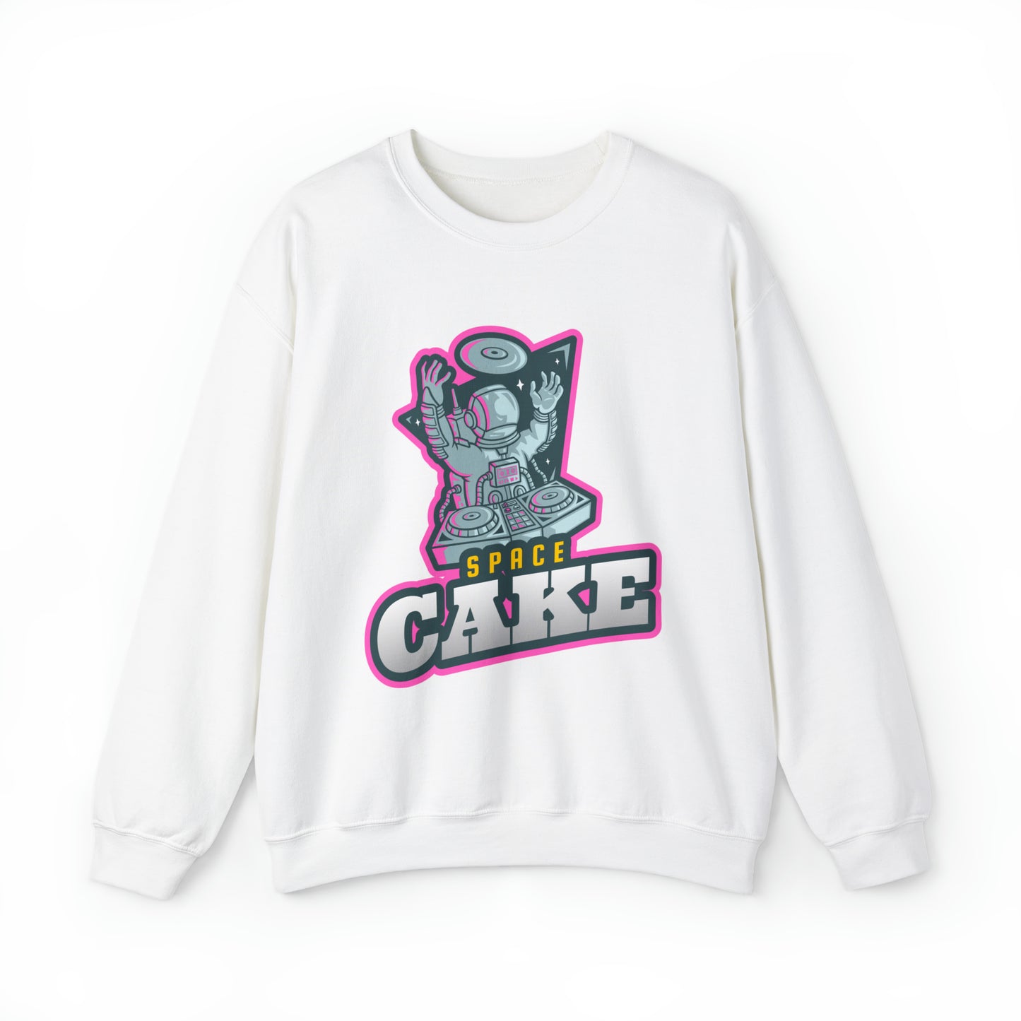 SPACE CAKE Unisex Heavy Blend™ Crewneck Sweatshirt
