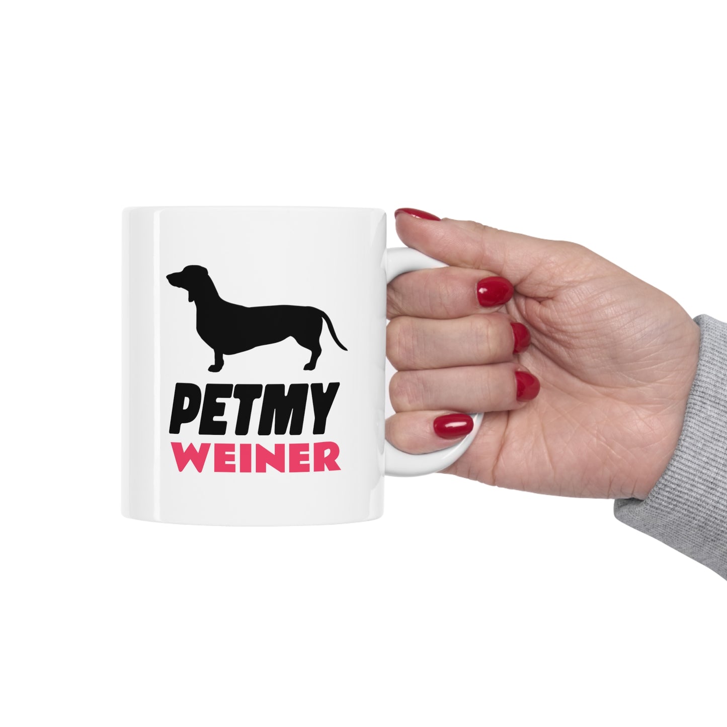 PET MY WEINER MUG