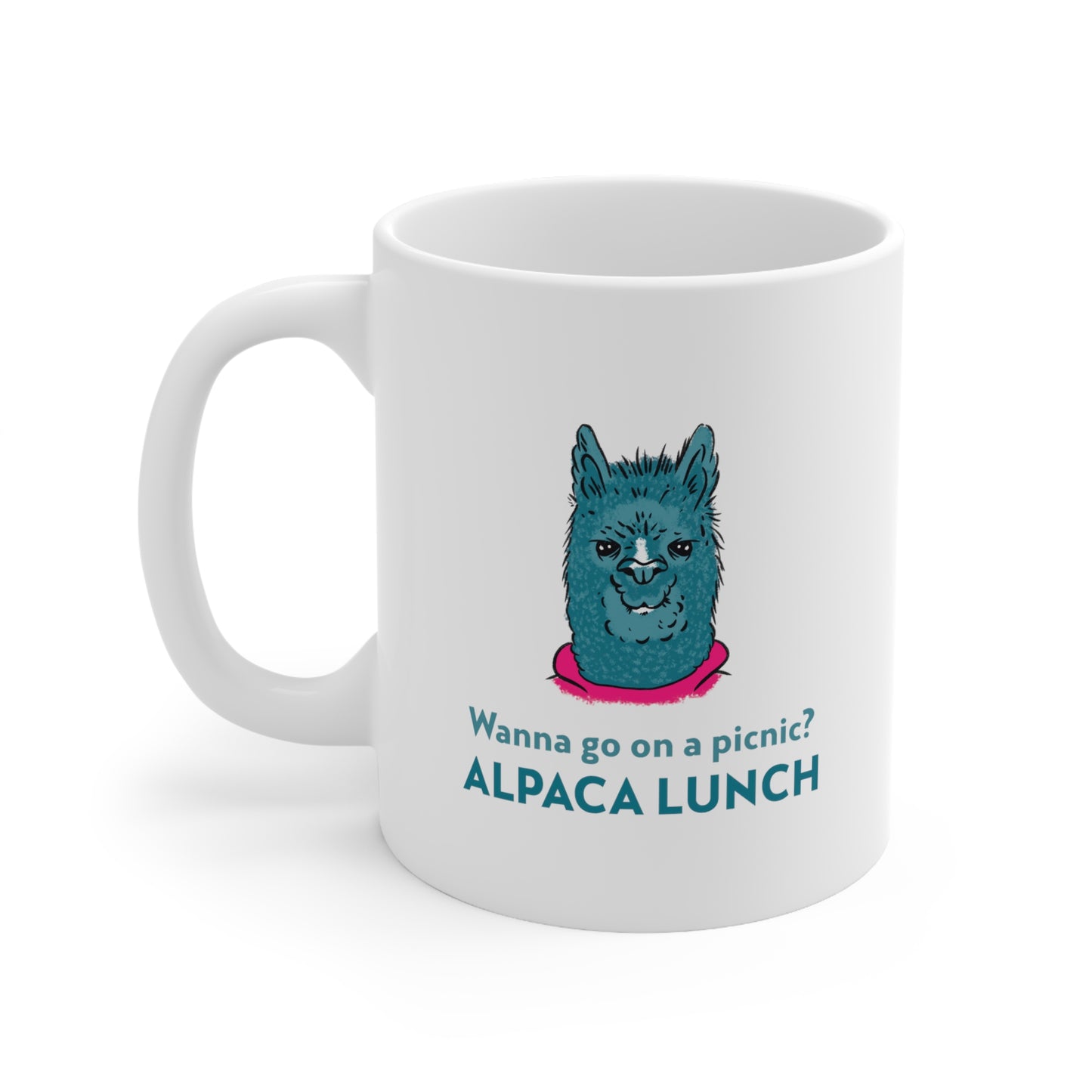 Alpacha Lunch Ceramic Mug 11oz