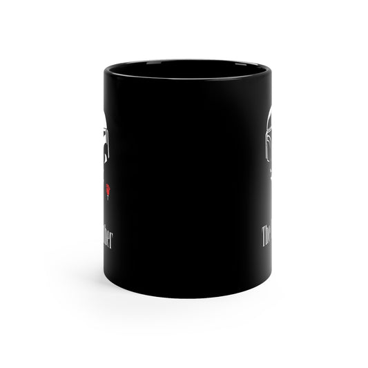 THE WAY Black mug 11oz