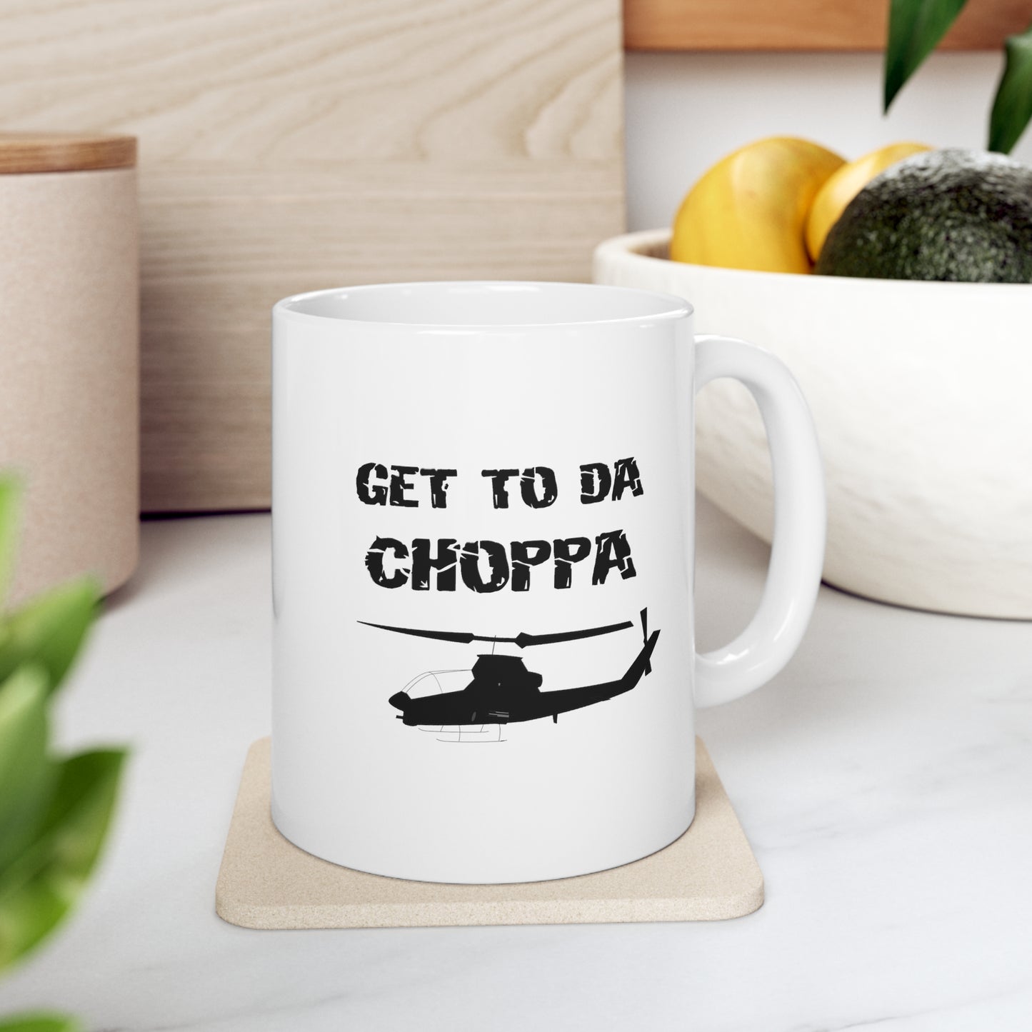 GET TO DA CHOPPA MUG