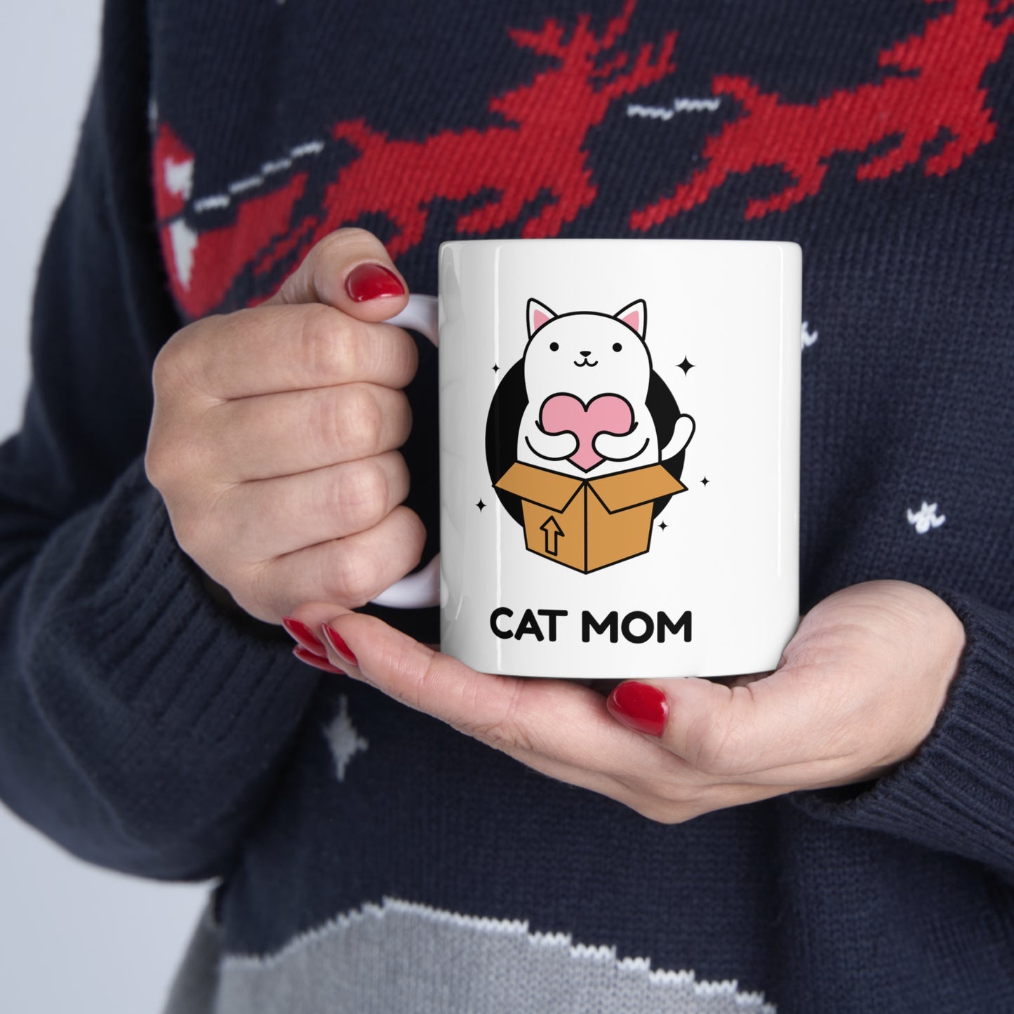 CAT MOM MUG
