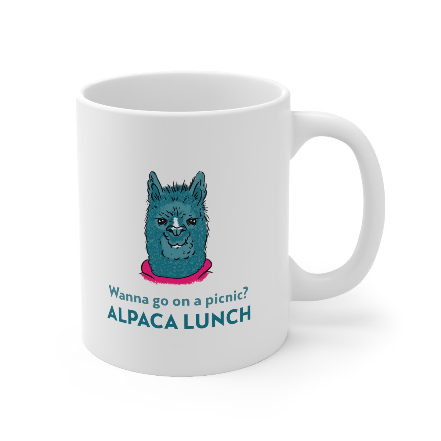 Alpacha Lunch Ceramic Mug 11oz