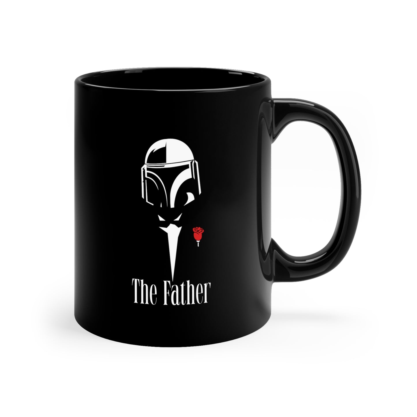 THE WAY Black mug 11oz