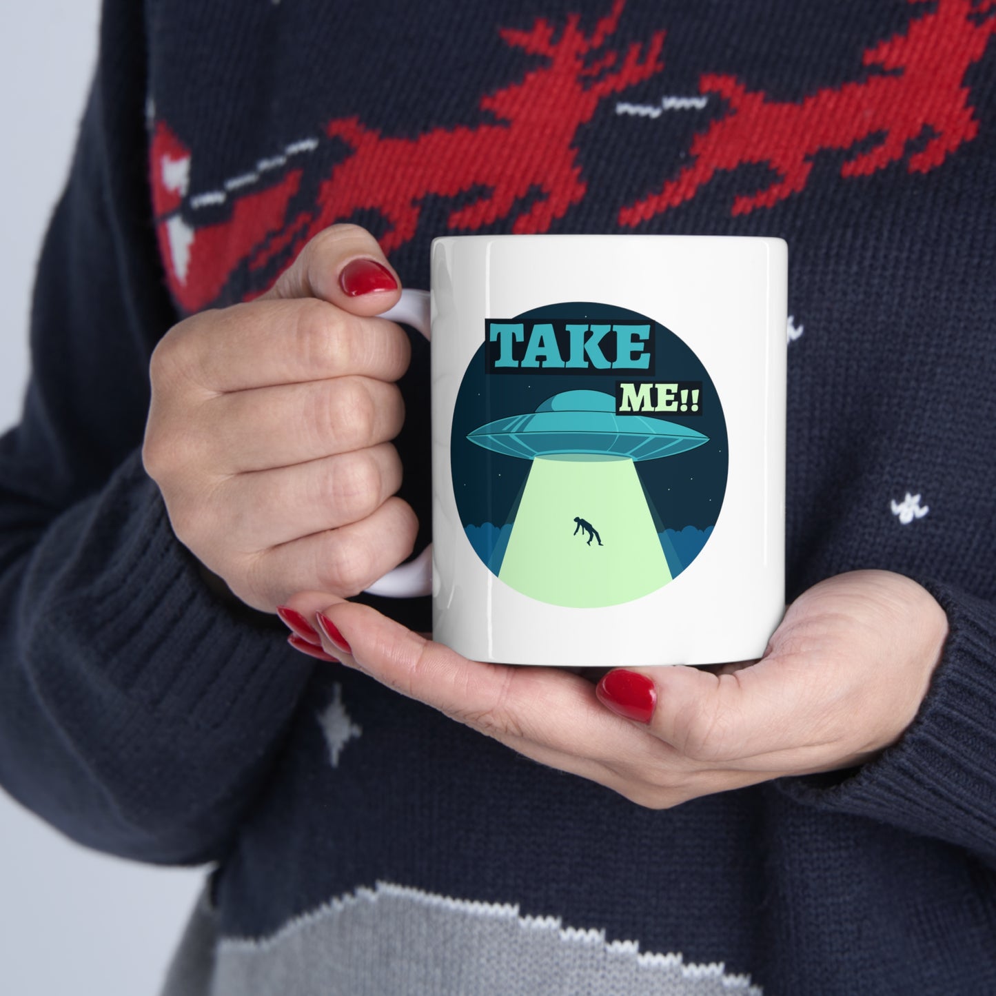 TAKE ME MUG