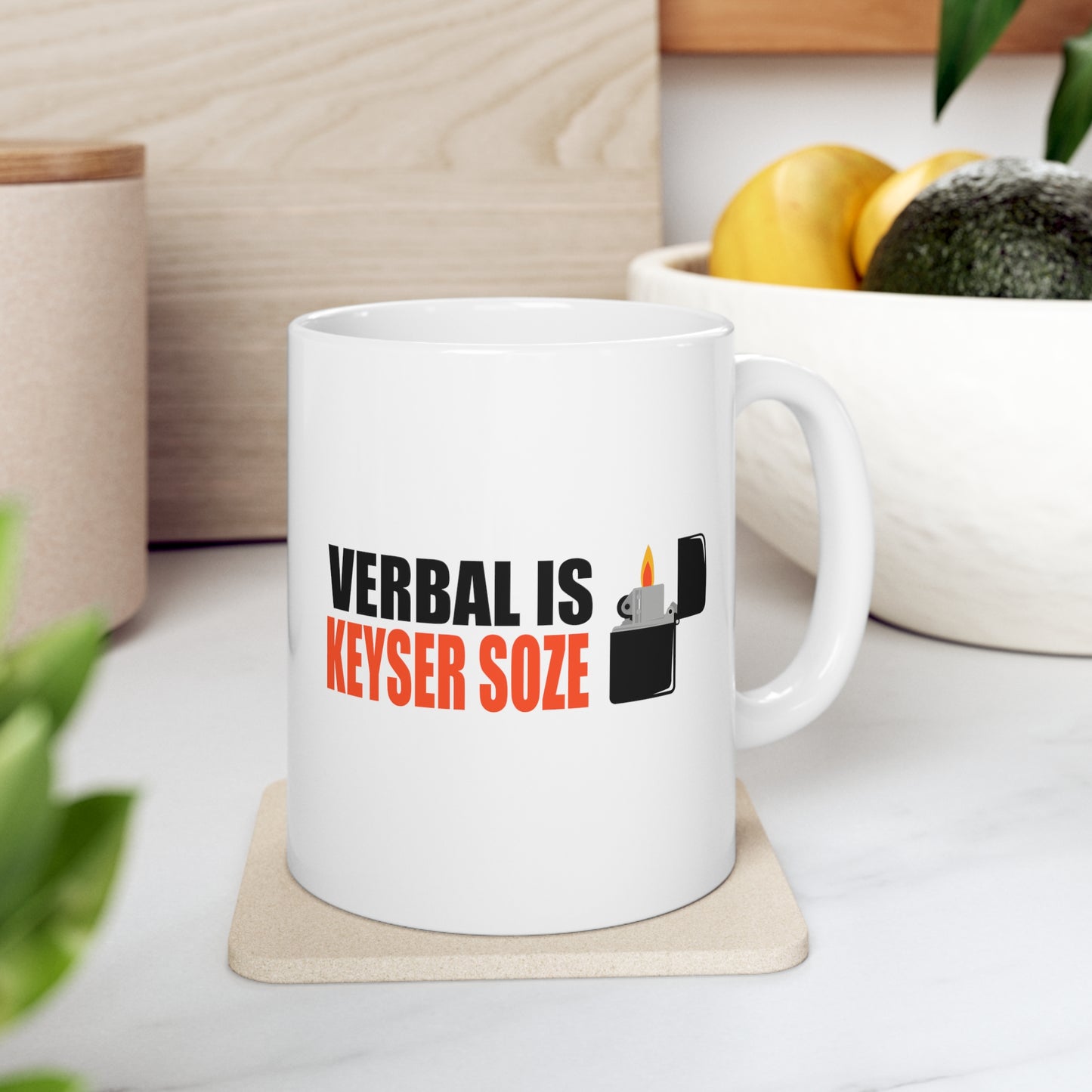 VERBAL IS KYSER Ceramic Mug 11oz