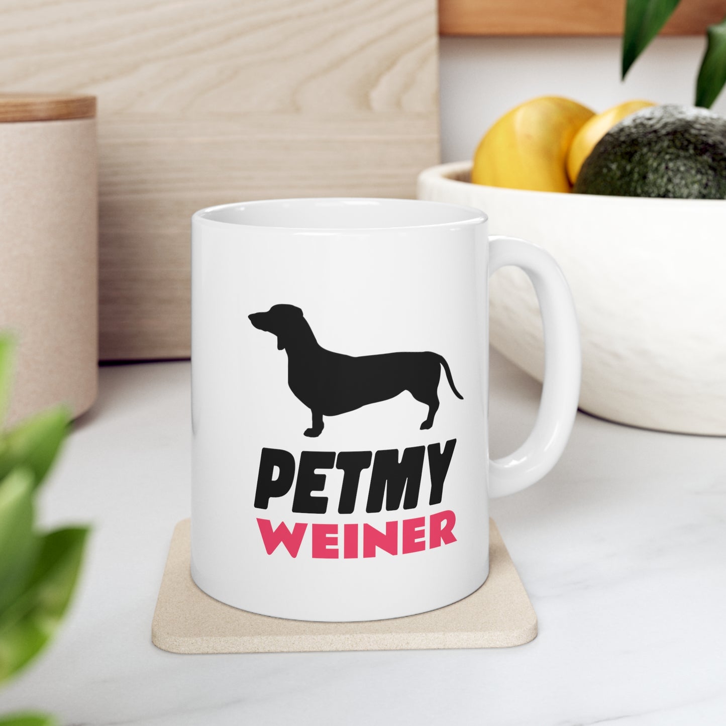 PET MY WEINER MUG