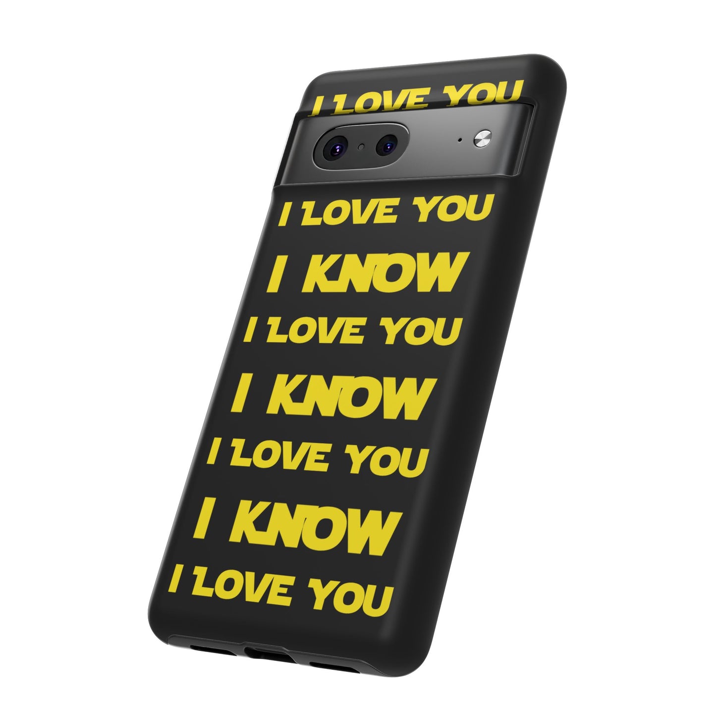 I LOVE YOU, I KNOW Tough Cases