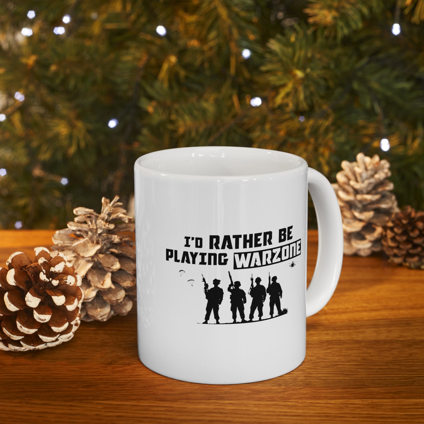 I'D RATHER BE PLAYING WARZONE MUG