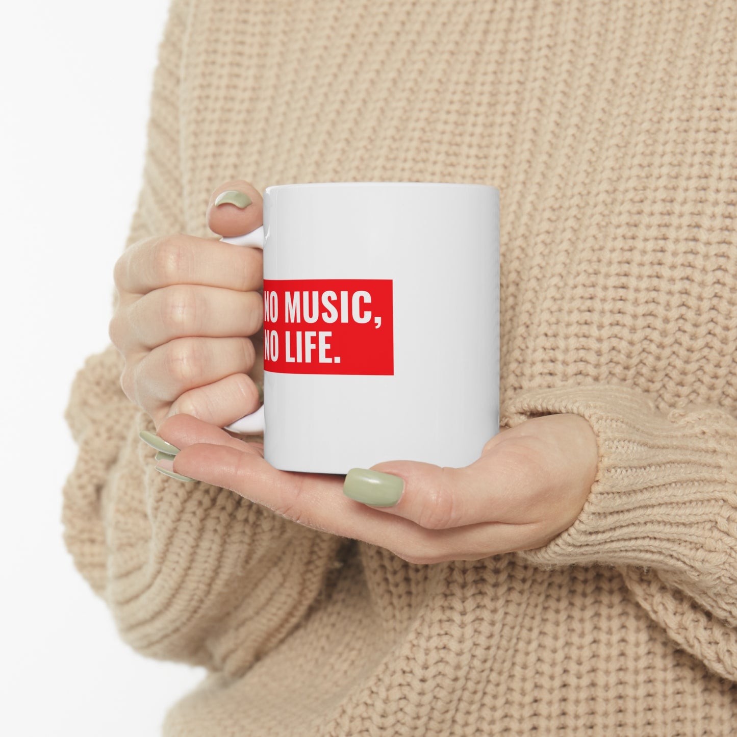 NO MUSIC NO LIFE MUG
