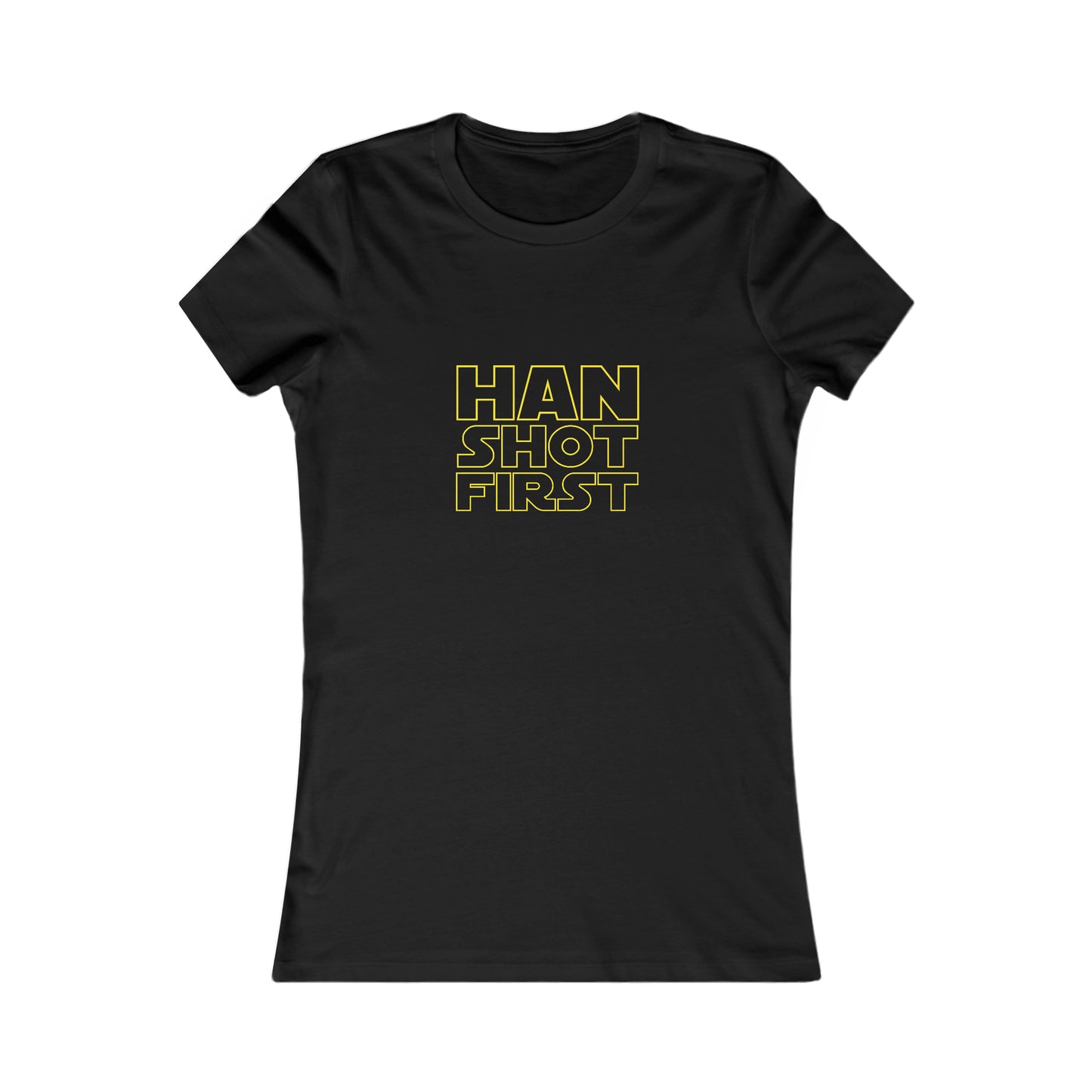 HAN SHOT FIRST WOMEN'S T