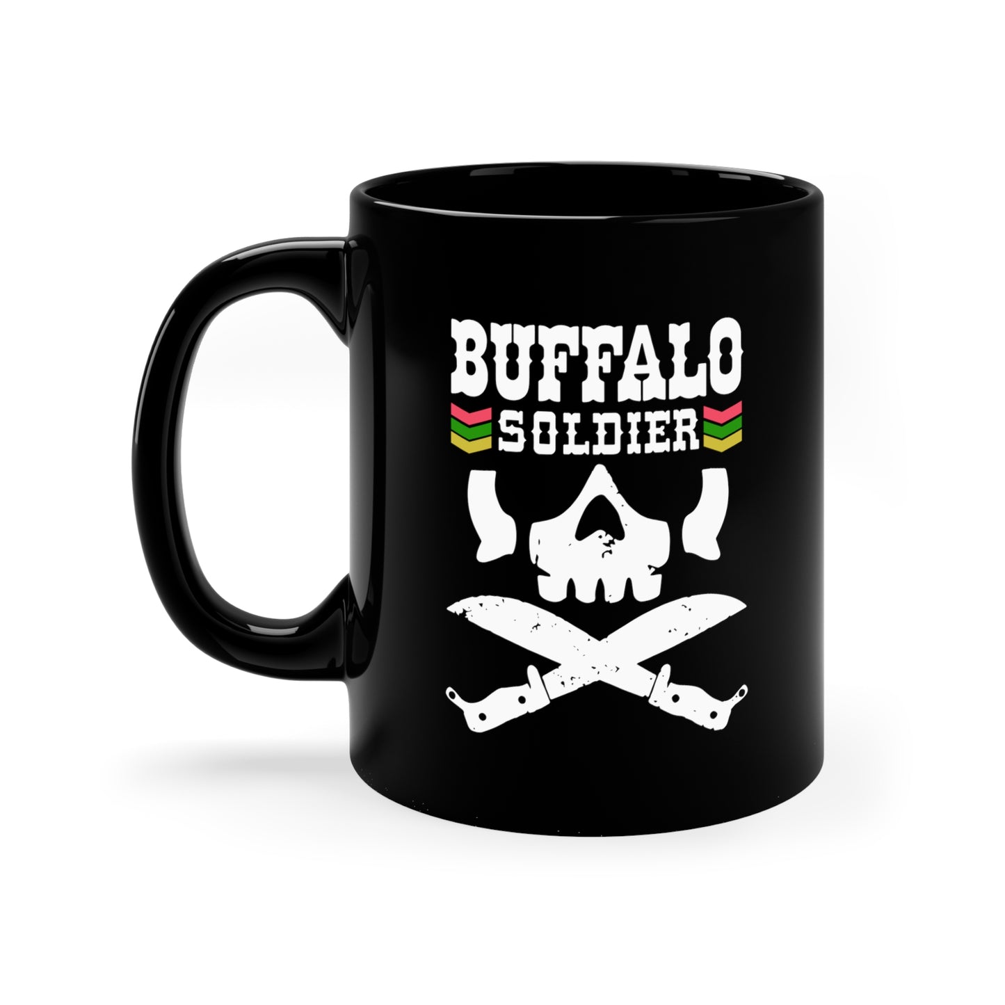 BUFFALO SOLDIER Black mug 11oz