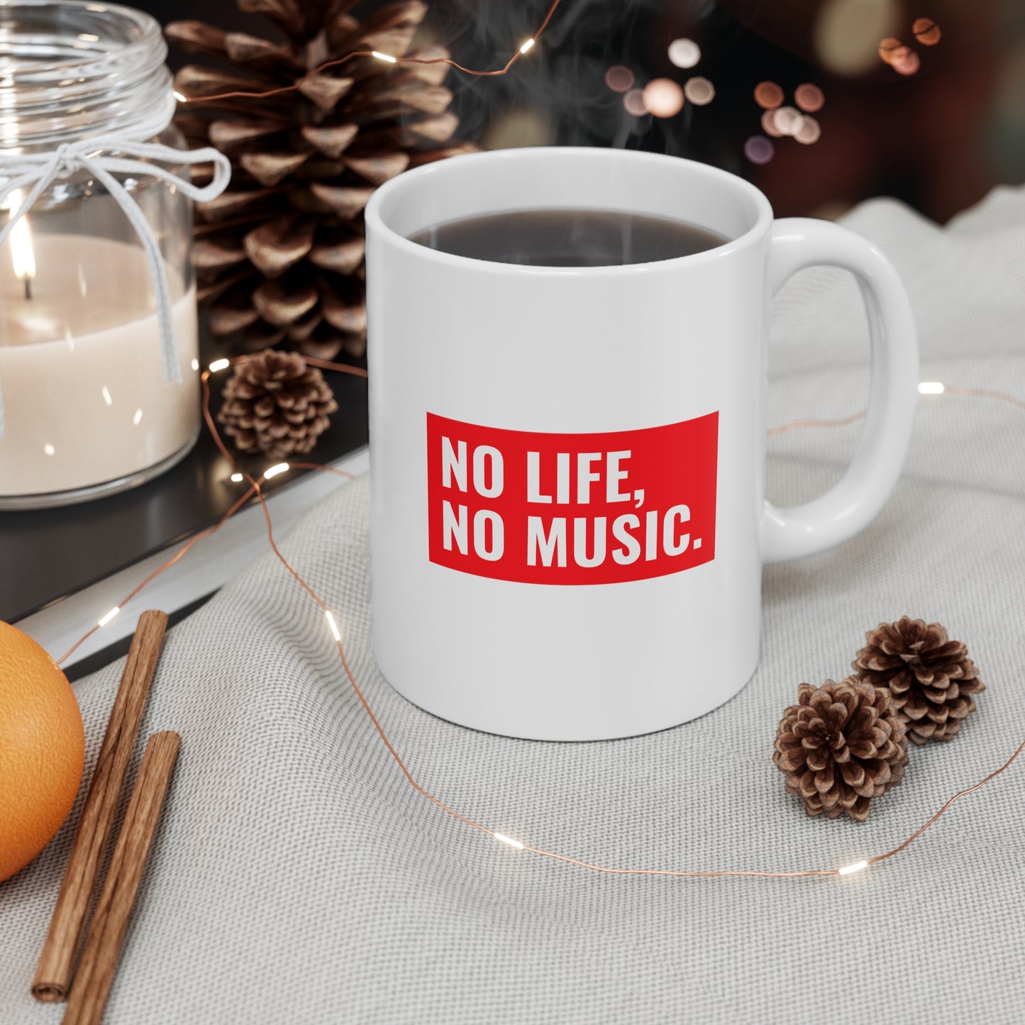 NO MUSIC NO LIFE MUG