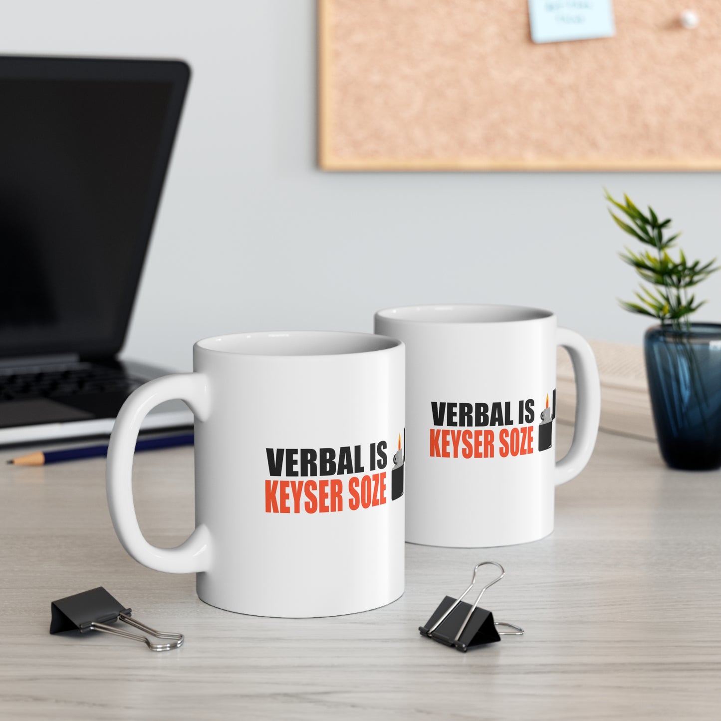 VERBAL IS KYSER Ceramic Mug 11oz