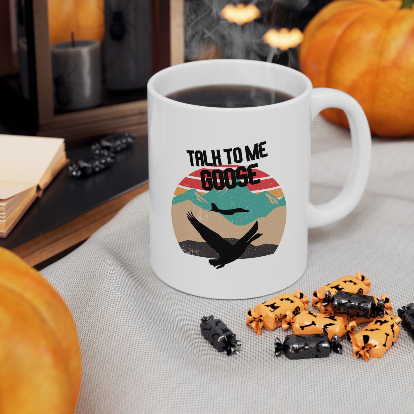 TALK TO ME GOOSE Ceramic Mug 11oz