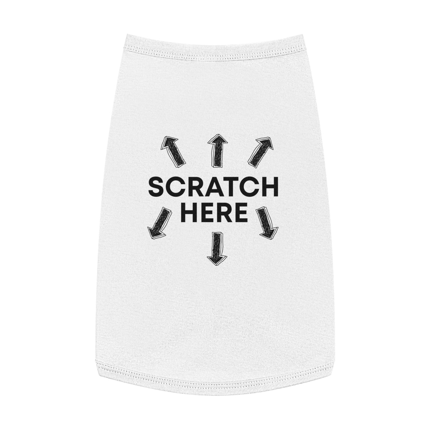 SCRATCH HERE Pet Tank Top