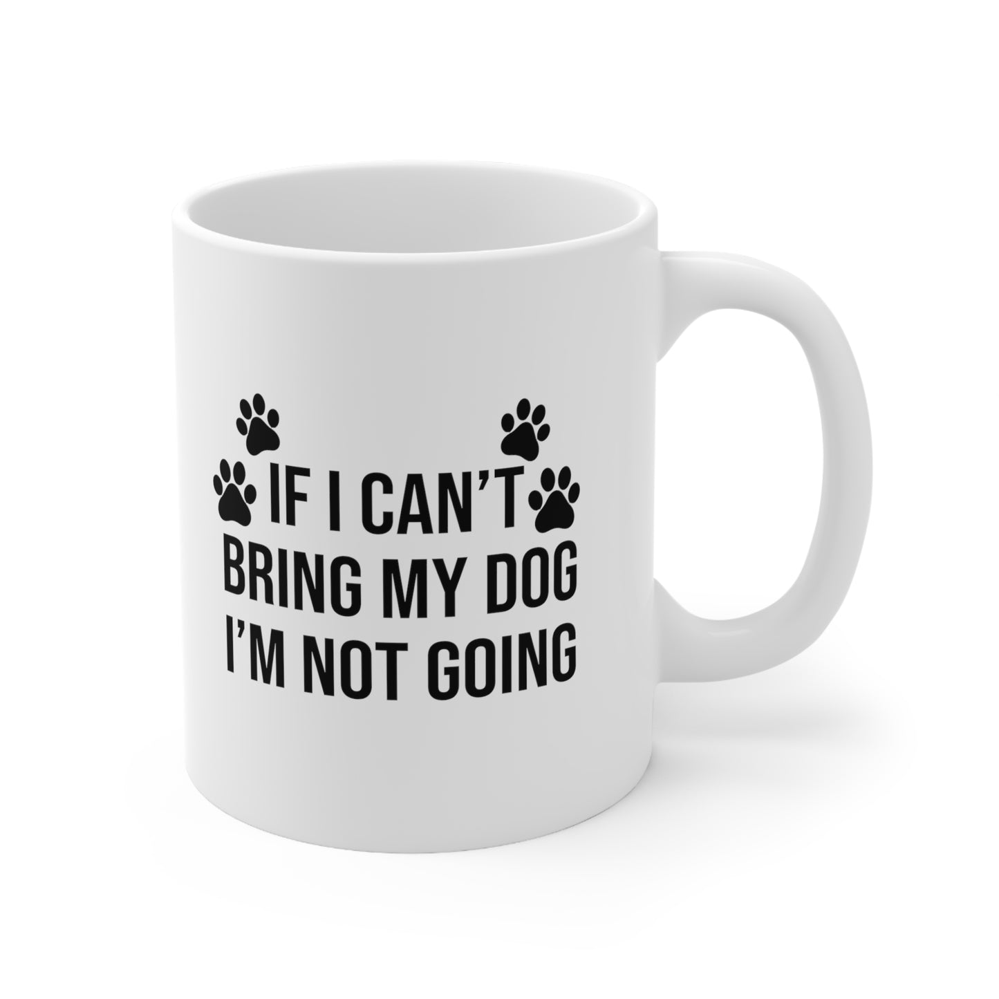I'M NOT GOING MUG