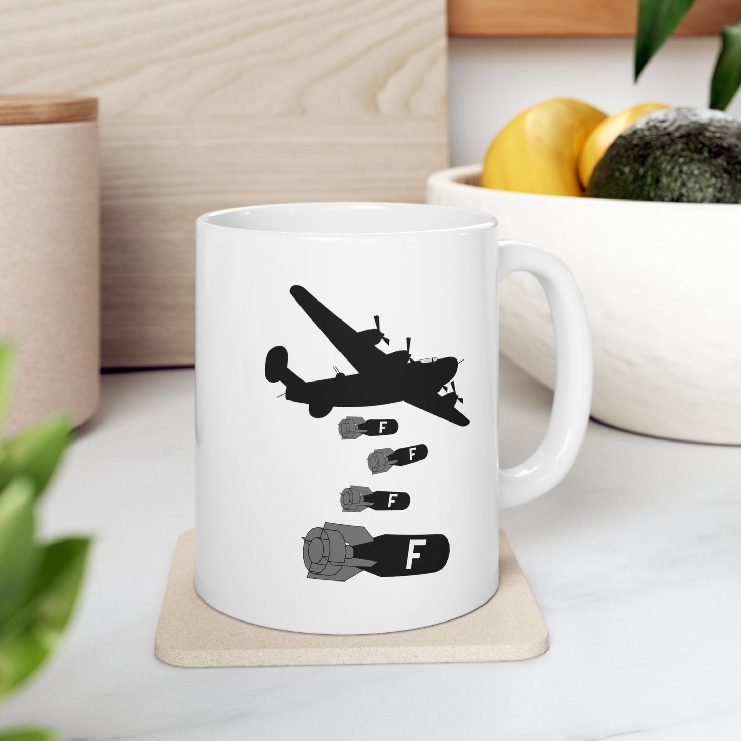 F BOMBS Ceramic Mug 11oz