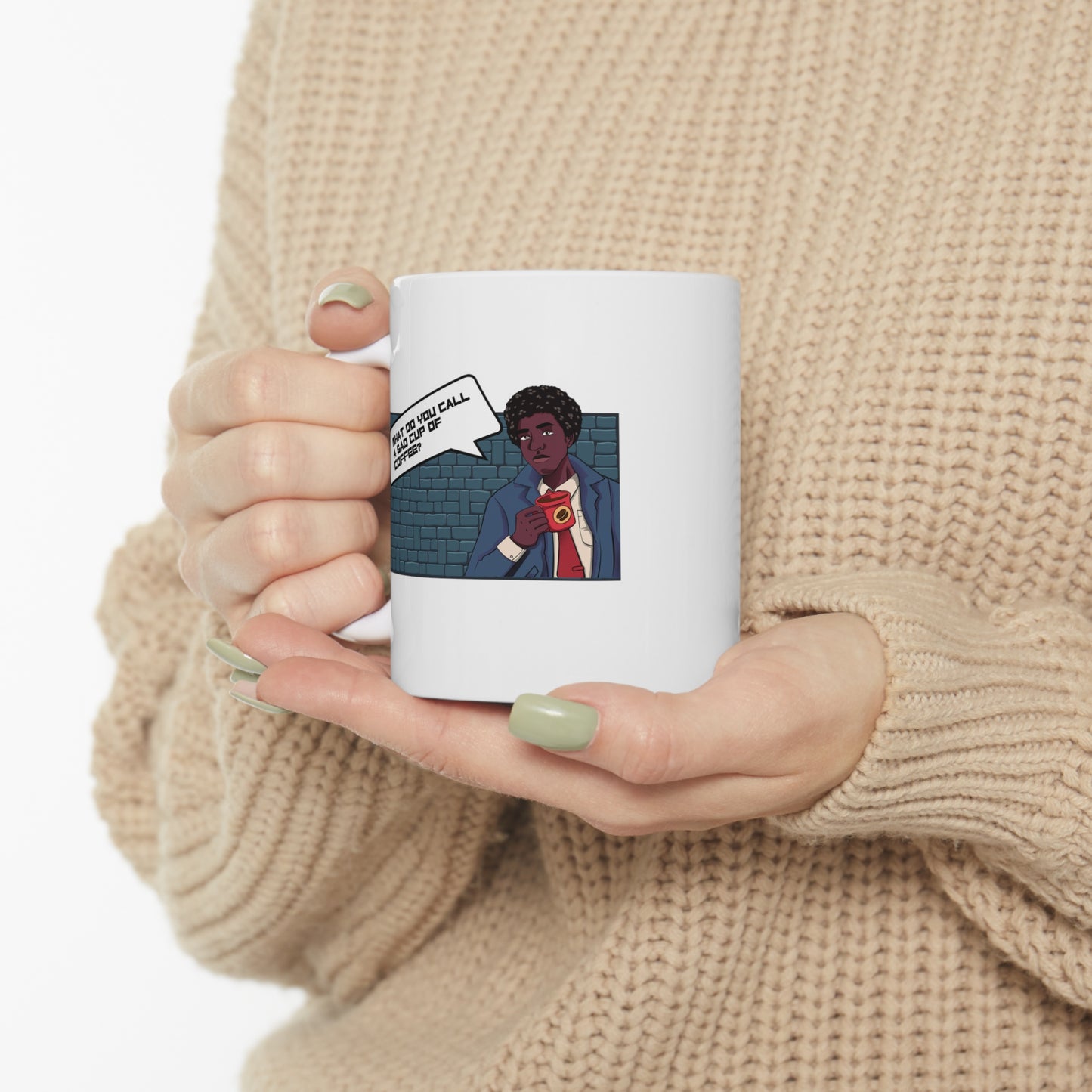 DEPRESSO Ceramic Mug 11oz