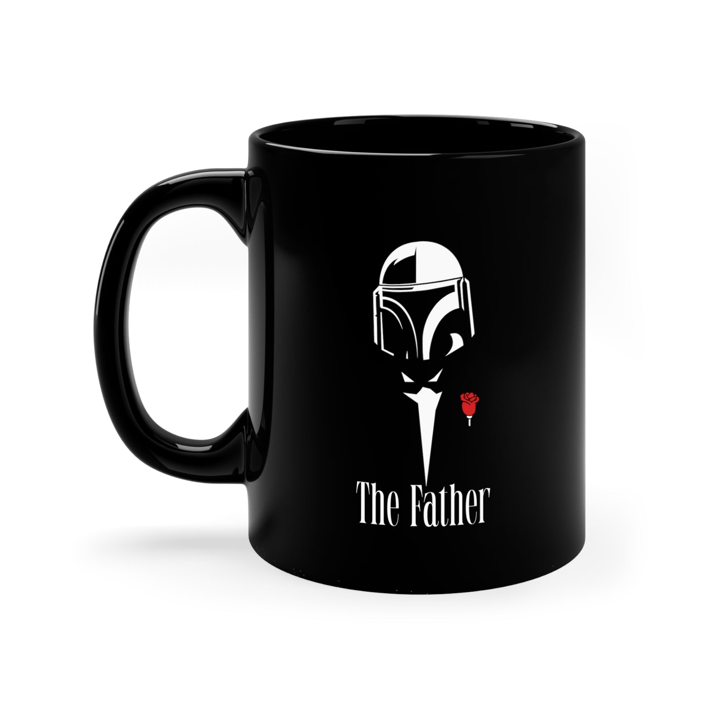 THE WAY Black mug 11oz