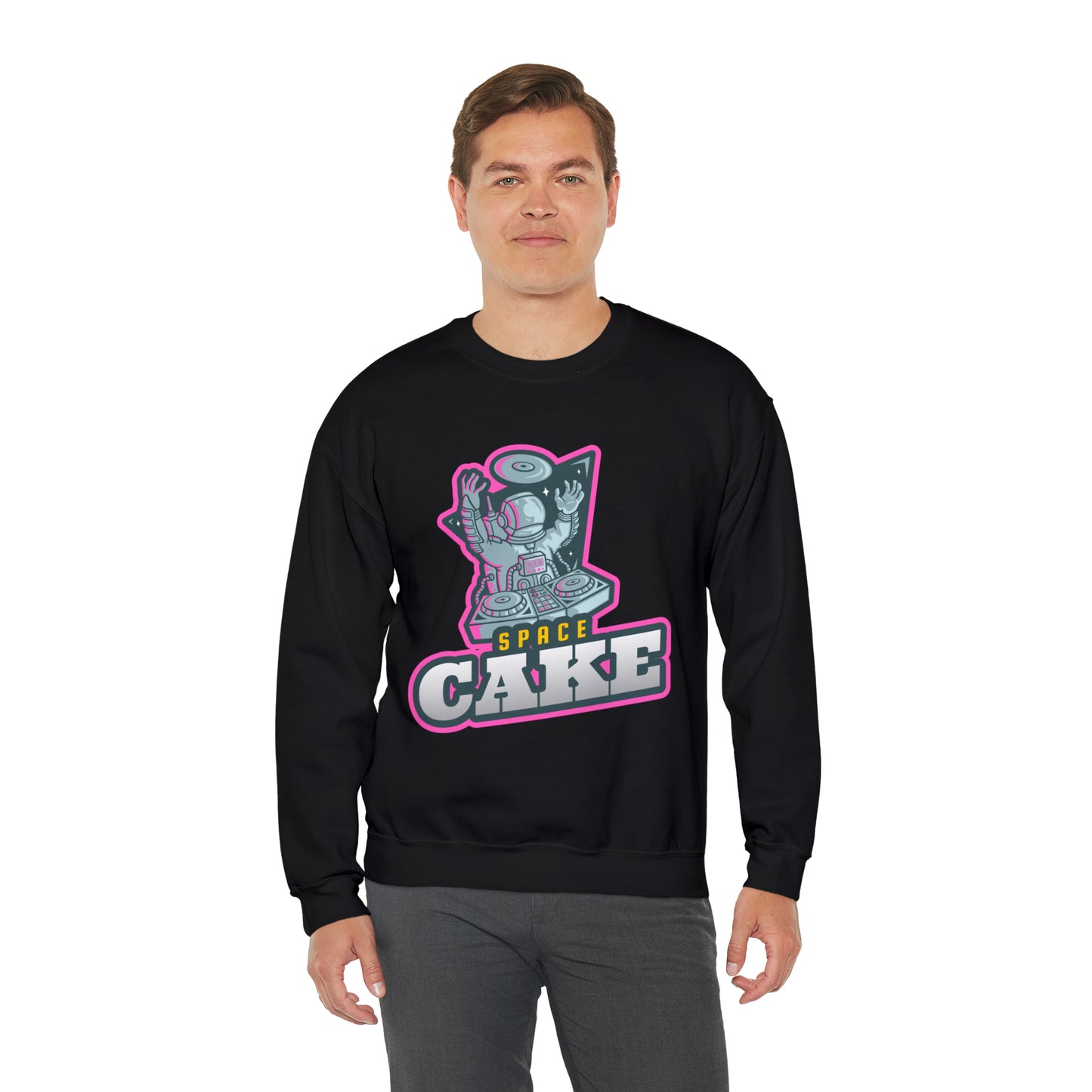 SPACE CAKE Unisex Heavy Blend™ Crewneck Sweatshirt