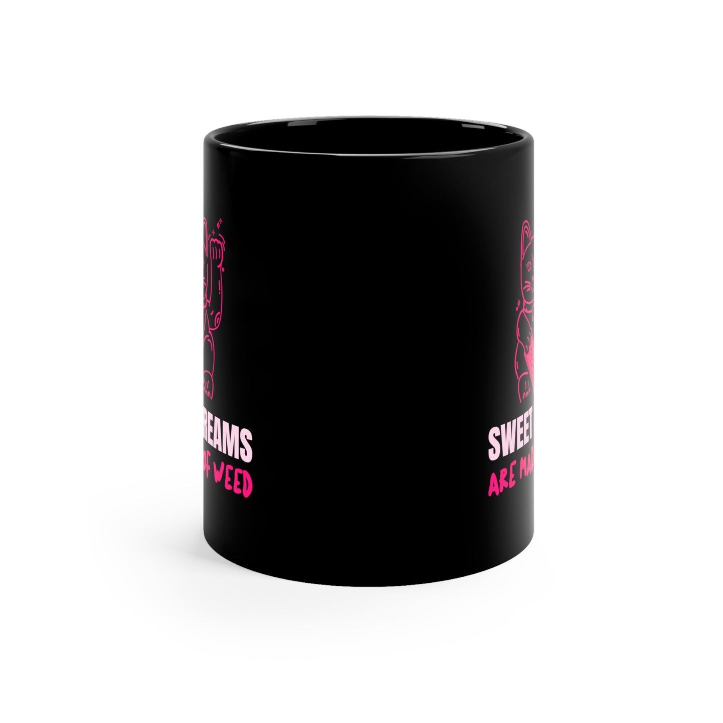 SWEET DREAMS Black mug 11oz
