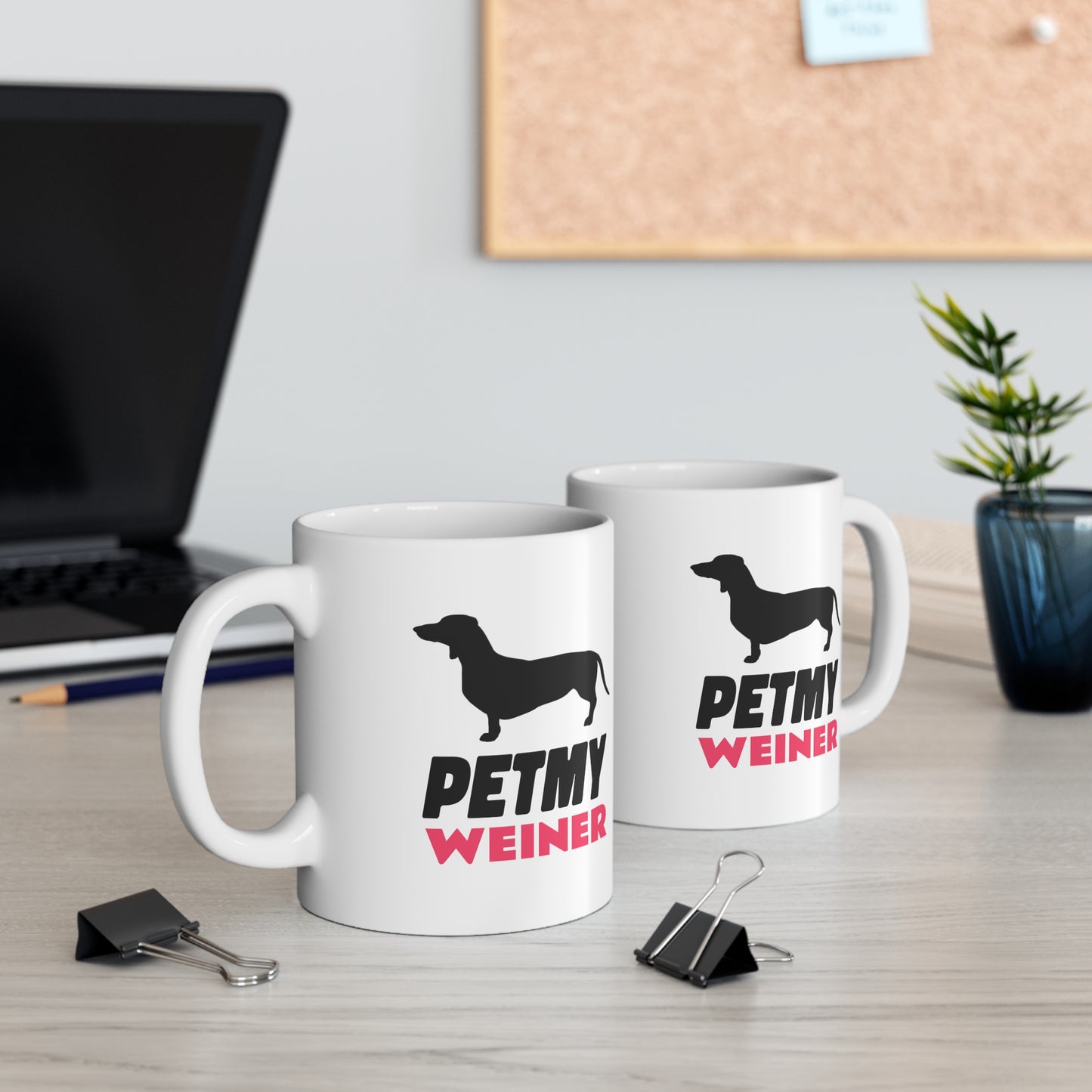PET MY WEINER MUG