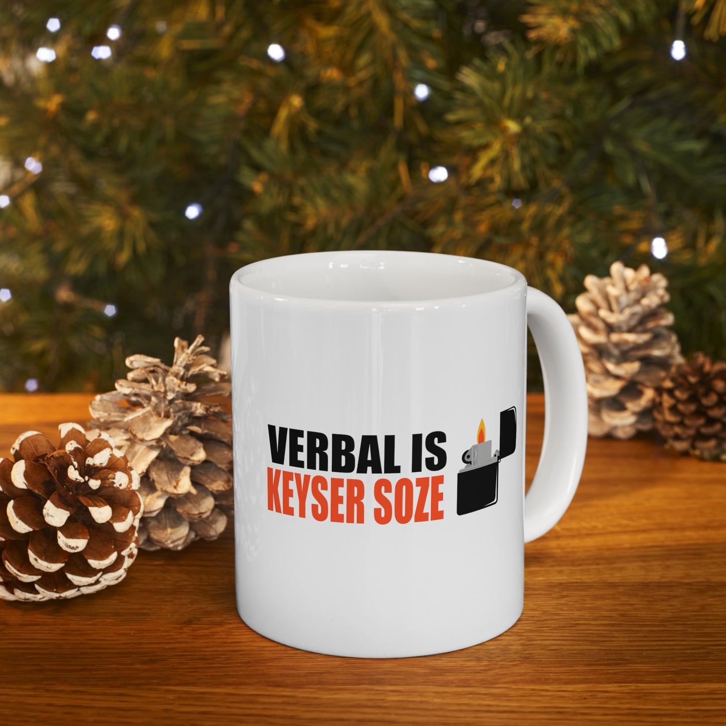 VERBAL IS KYSER Ceramic Mug 11oz