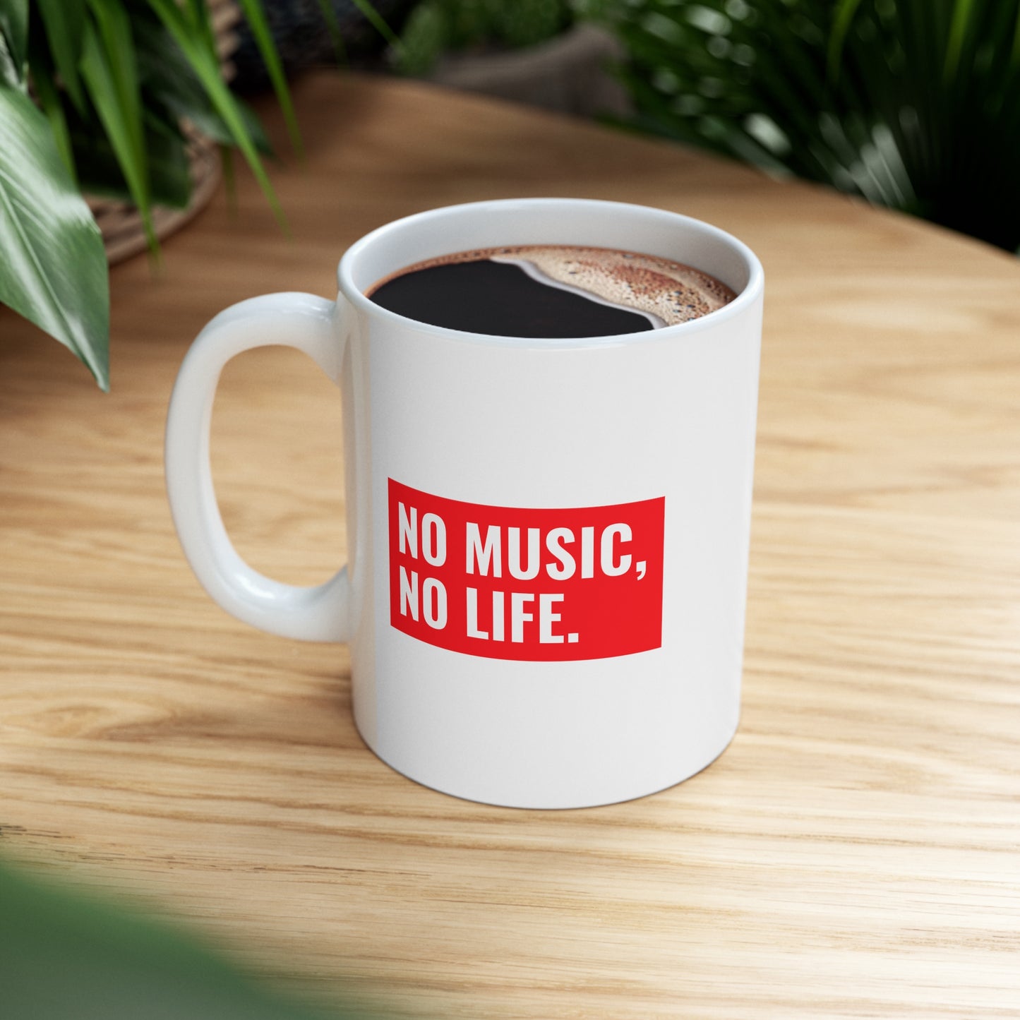 NO MUSIC NO LIFE MUG