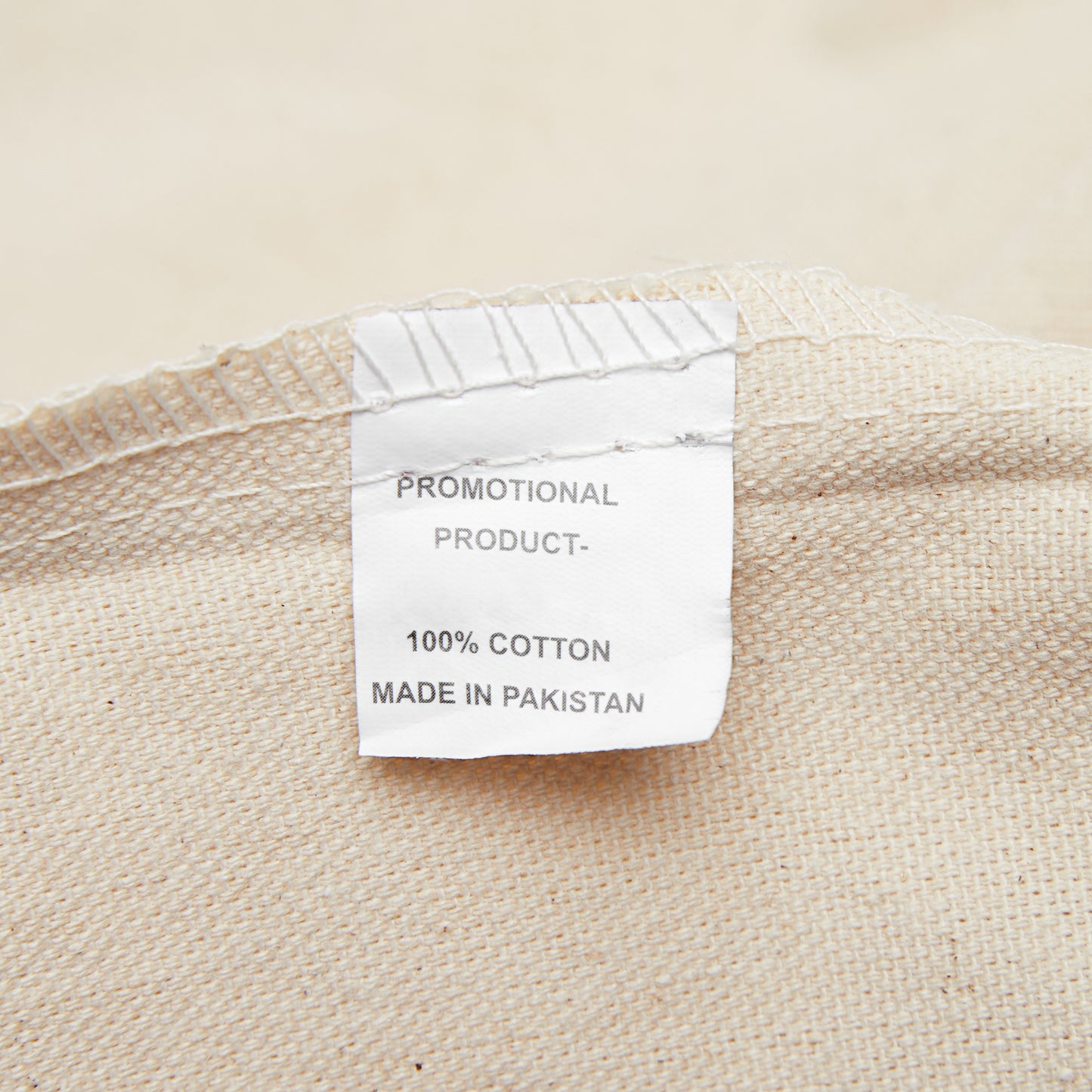 VINYL Cotton Canvas Tote Bag