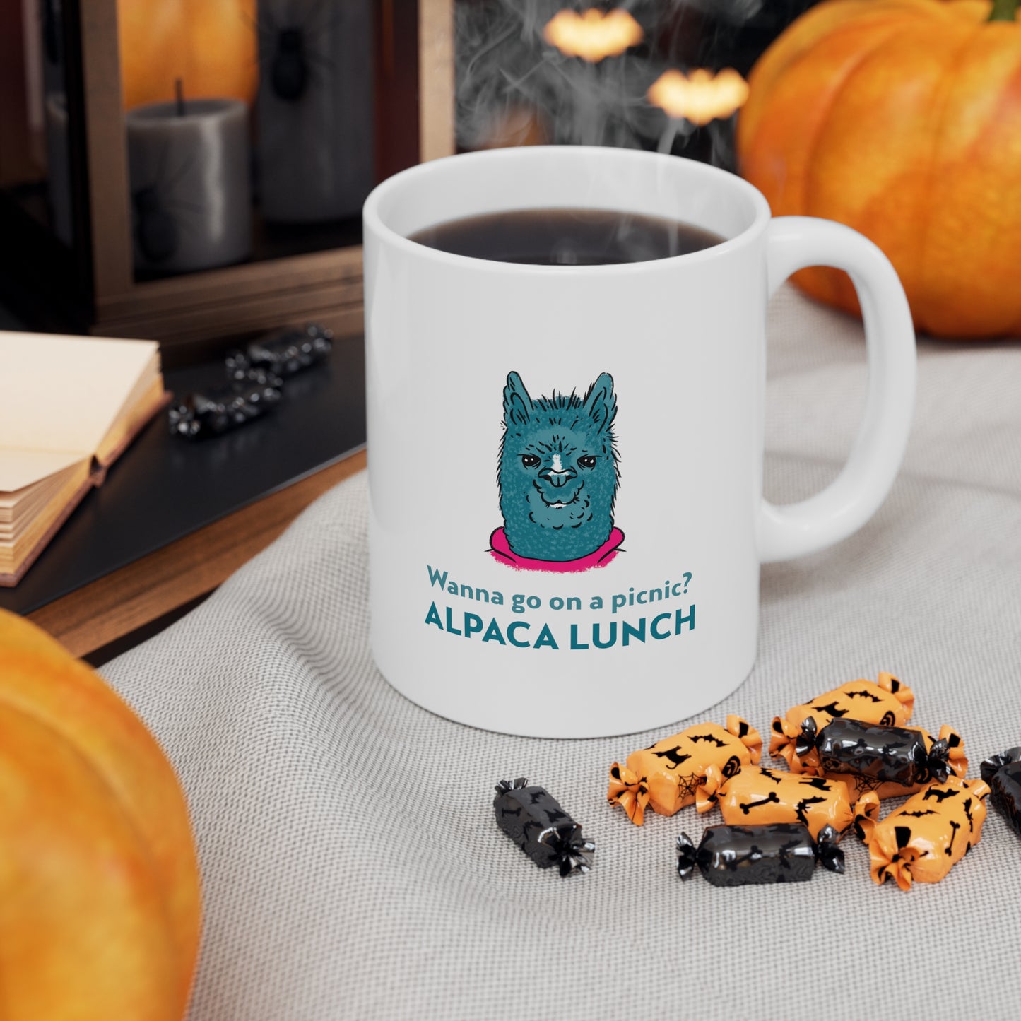 Alpacha Lunch Ceramic Mug 11oz