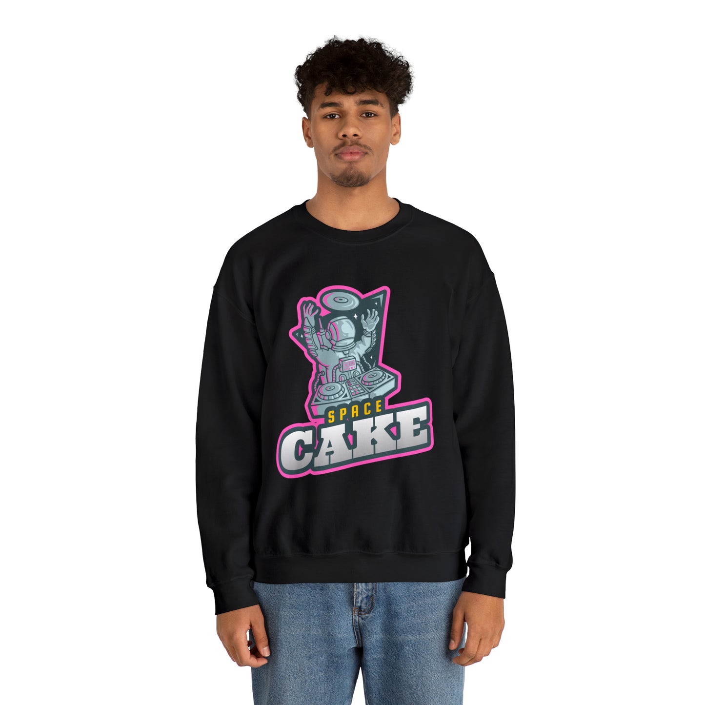 SPACE CAKE Unisex Heavy Blend™ Crewneck Sweatshirt