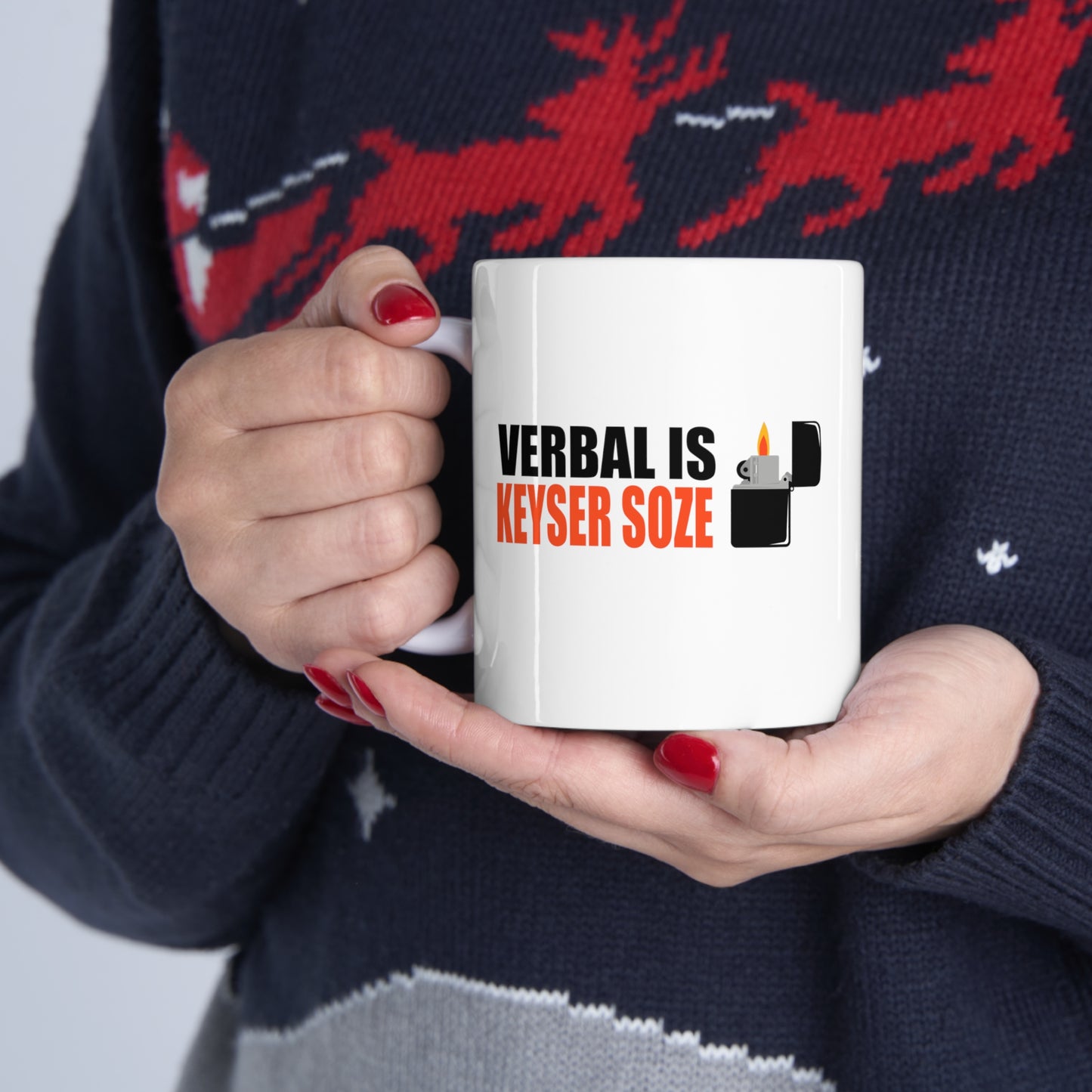 VERBAL IS KYSER Ceramic Mug 11oz