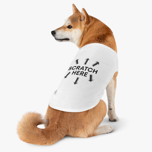 SCRATCH HERE Pet Tank Top