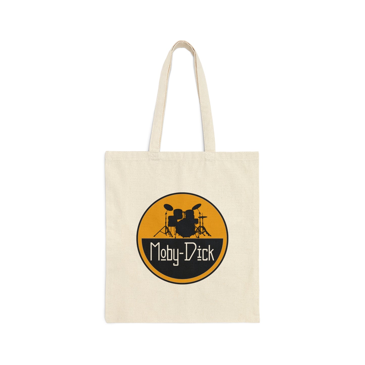MOBYDICK VINYL Cotton Canvas Tote Bag